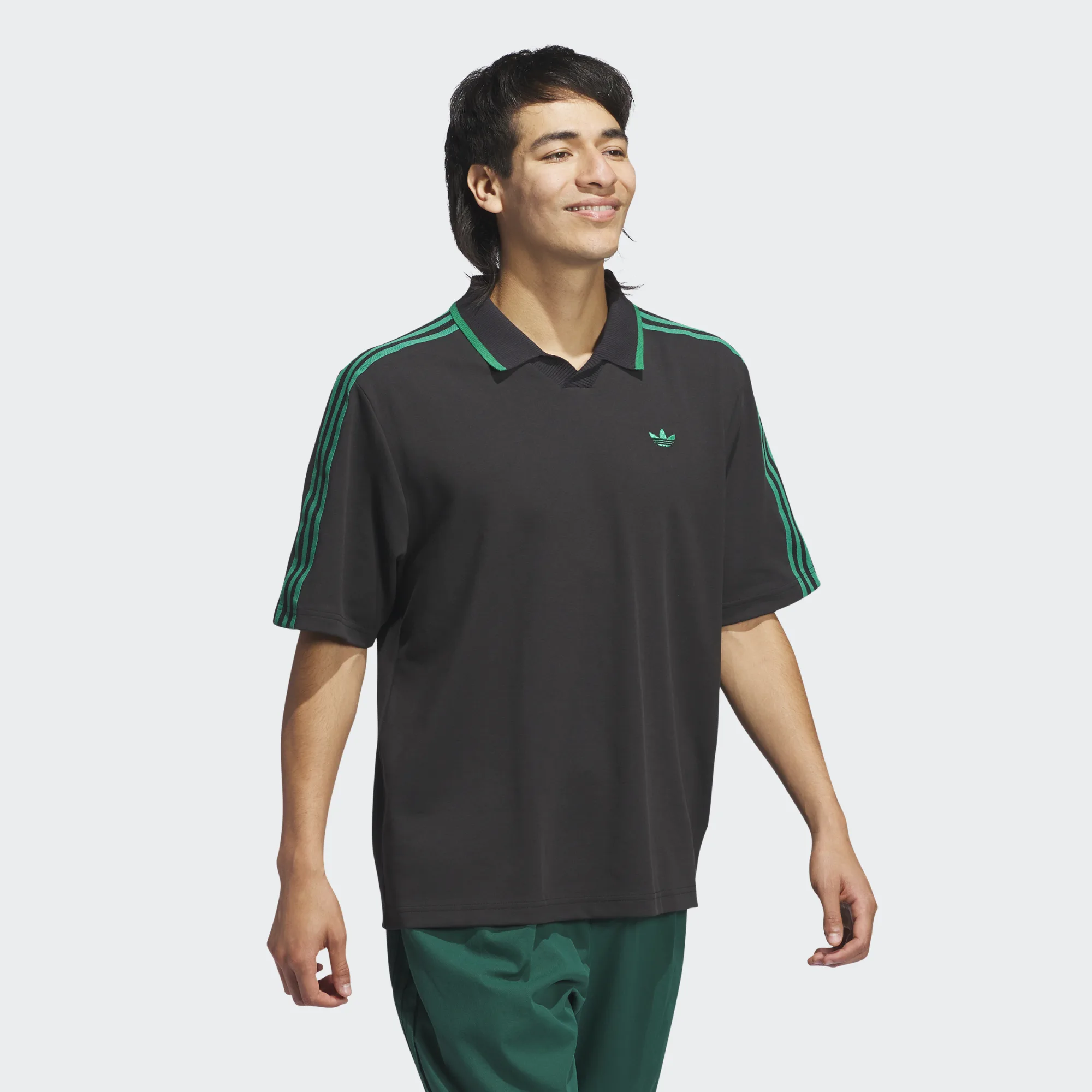 adidas RLN LNKS POLO BLACK - Image 5