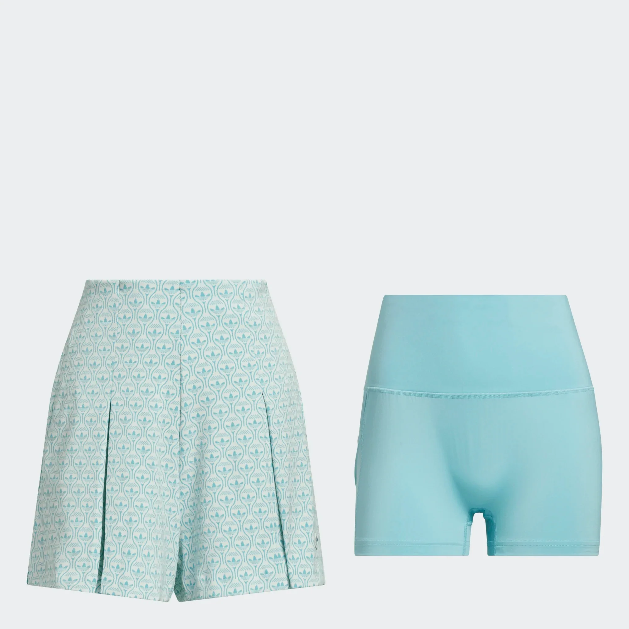 adidas Originals All-Over Skort - Aqua - Image 7