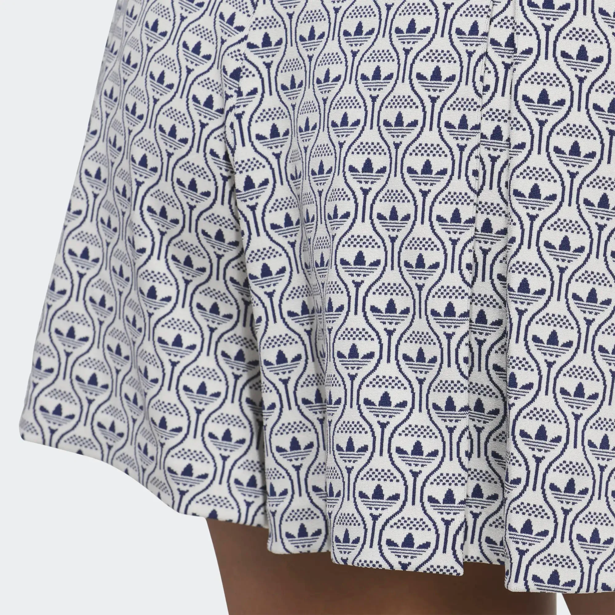 adidas Originals All-Over Skort - Indigo/White - Image 7