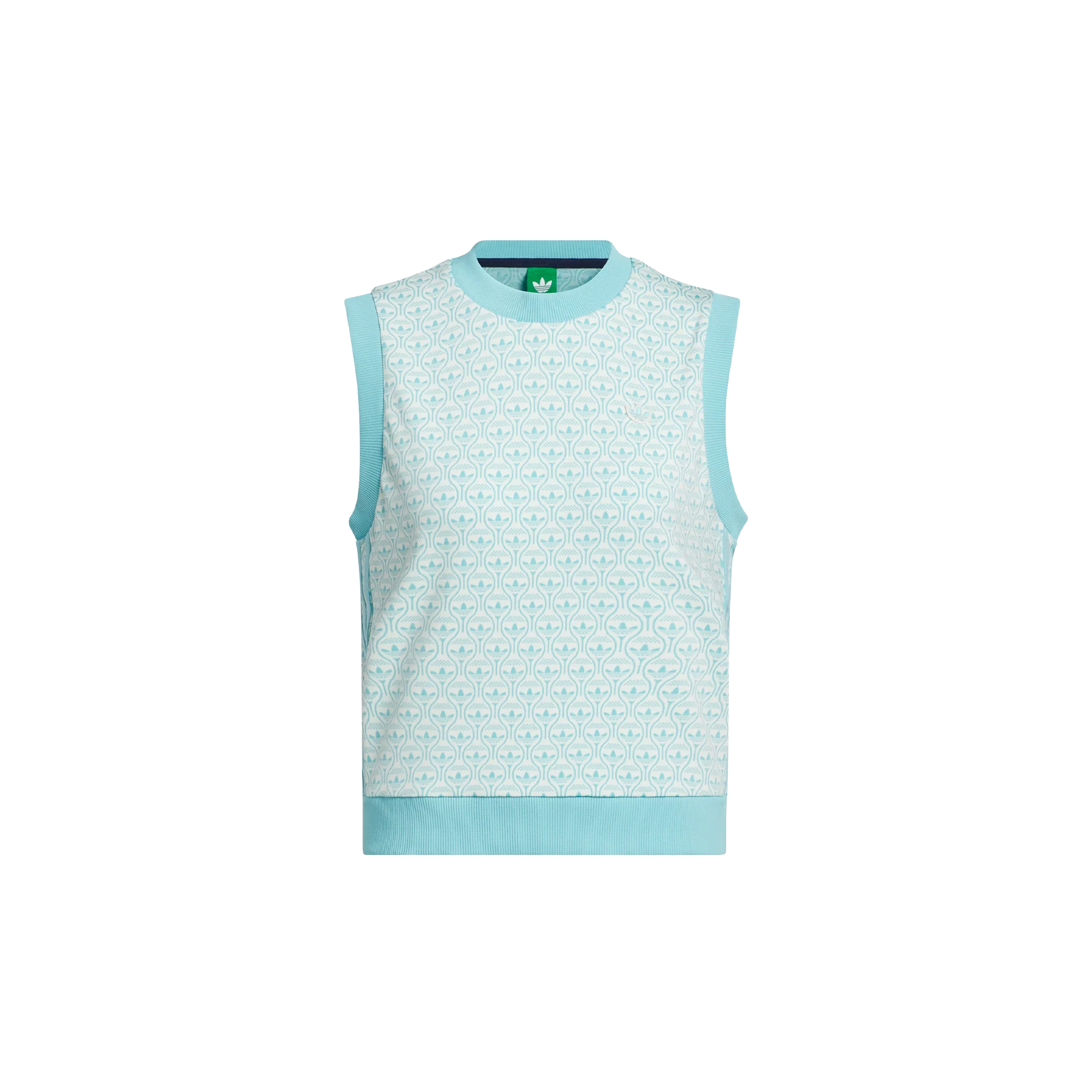 adidas Originals All Over Vest - Aqua