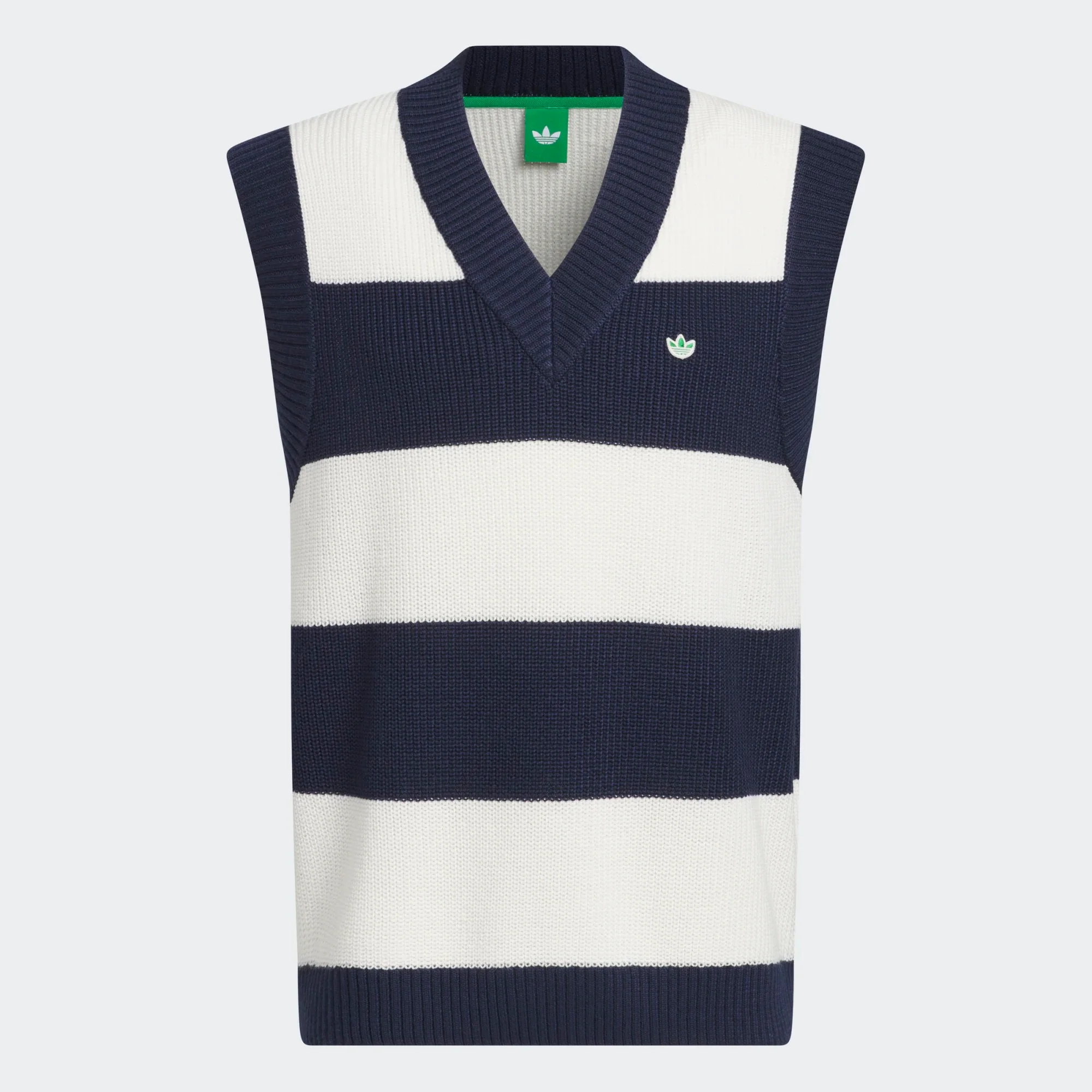 adidas Originals Oversized Vest - Navy/White - Image 6