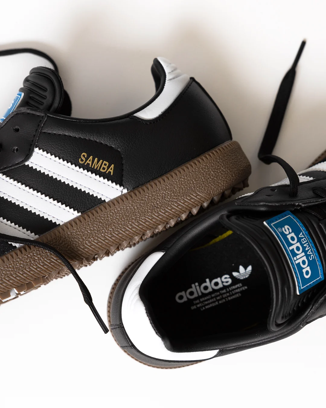 adidas Samba Golf - BLACK/WHITE/GUM - Image 3