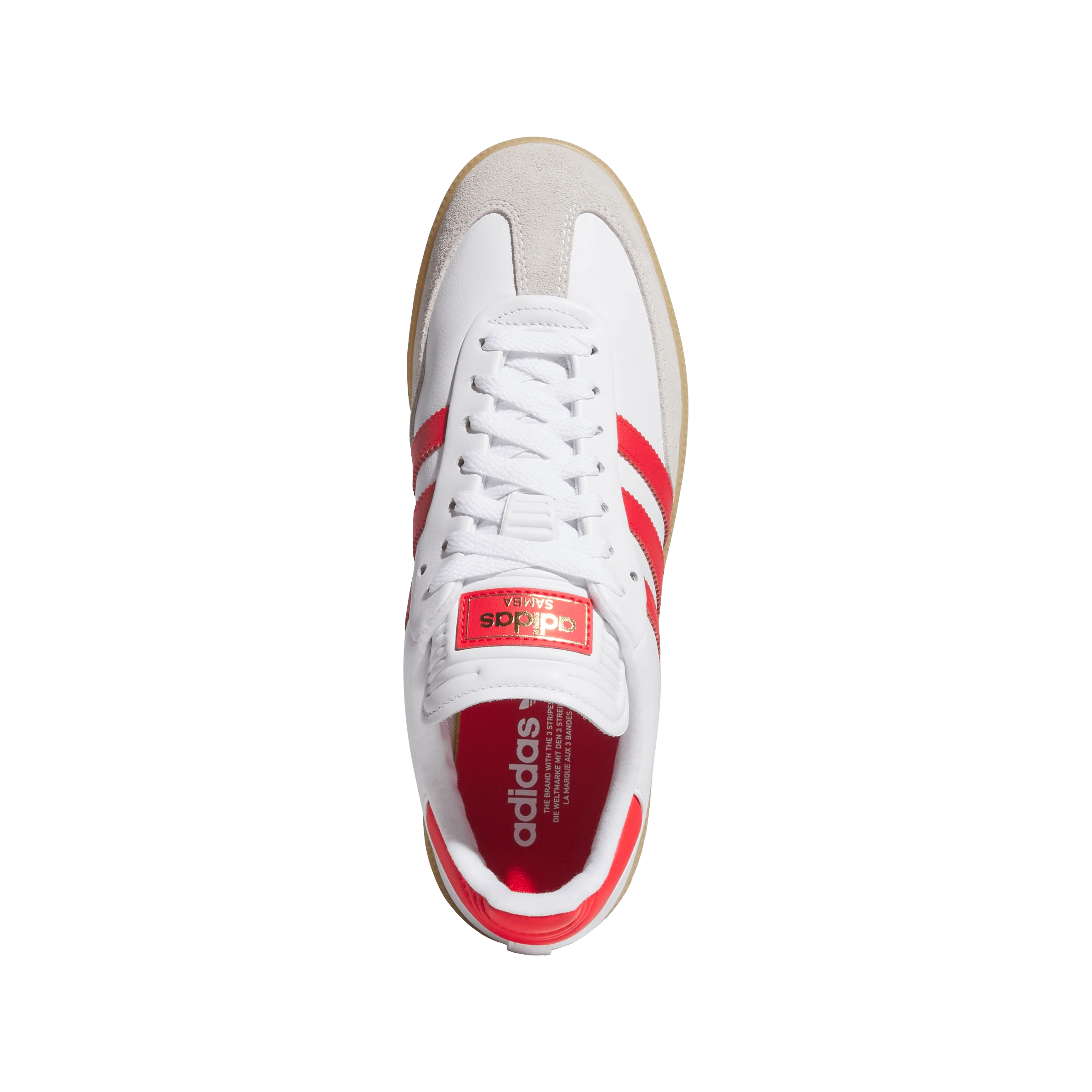 adidas Samba Golf Spikeless White/Red - Image 5