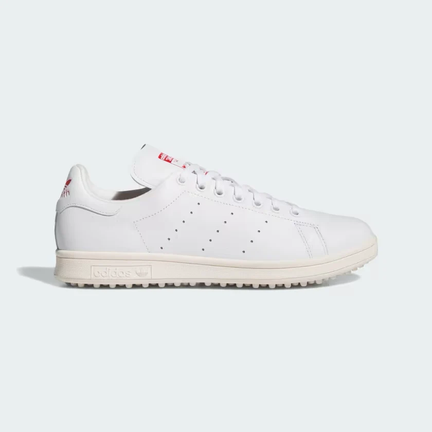 adidas Stan Smith Spikeless Cloud White / Off White / Better Scarlet - Image 7