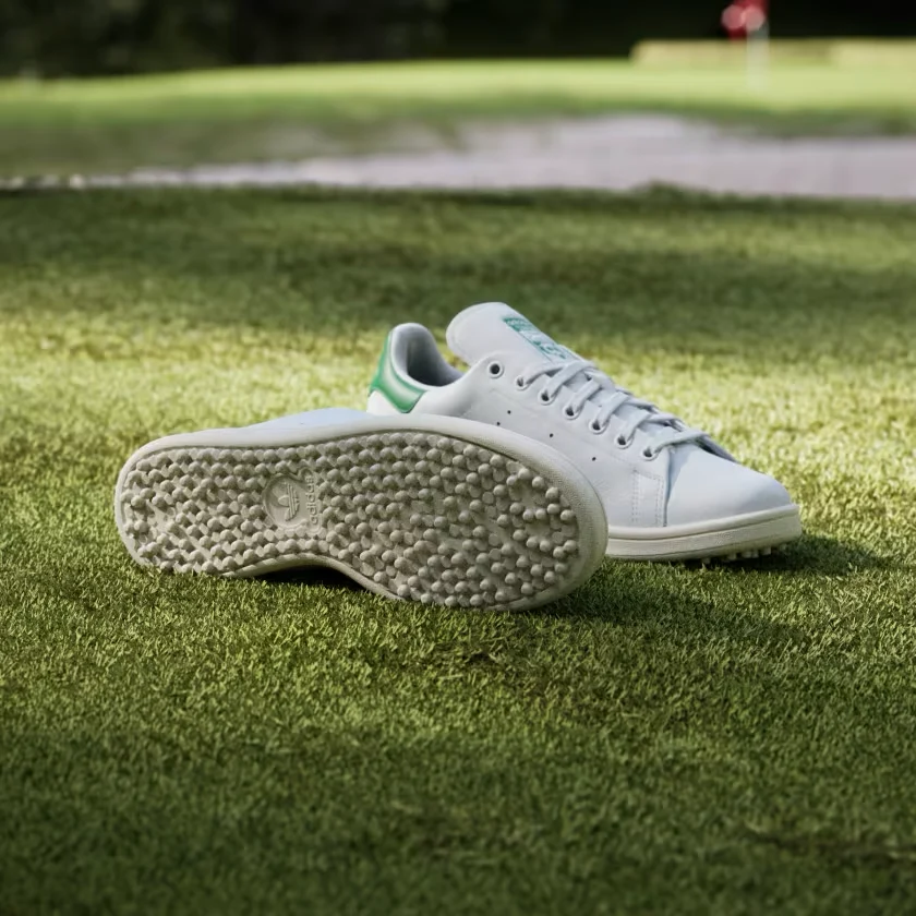 adidas Stan Smith Spikeless - Cloud White / Green / Off White - Image 6