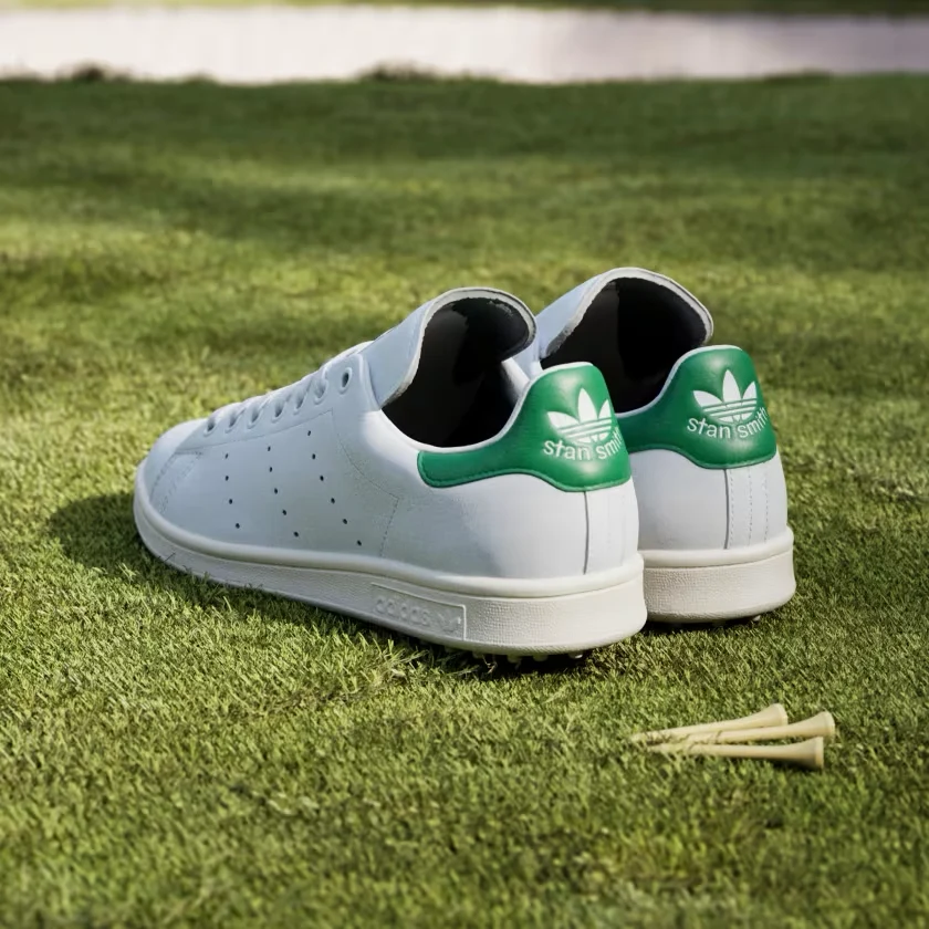 adidas Stan Smith Spikeless - Cloud White / Green / Off White - Image 7