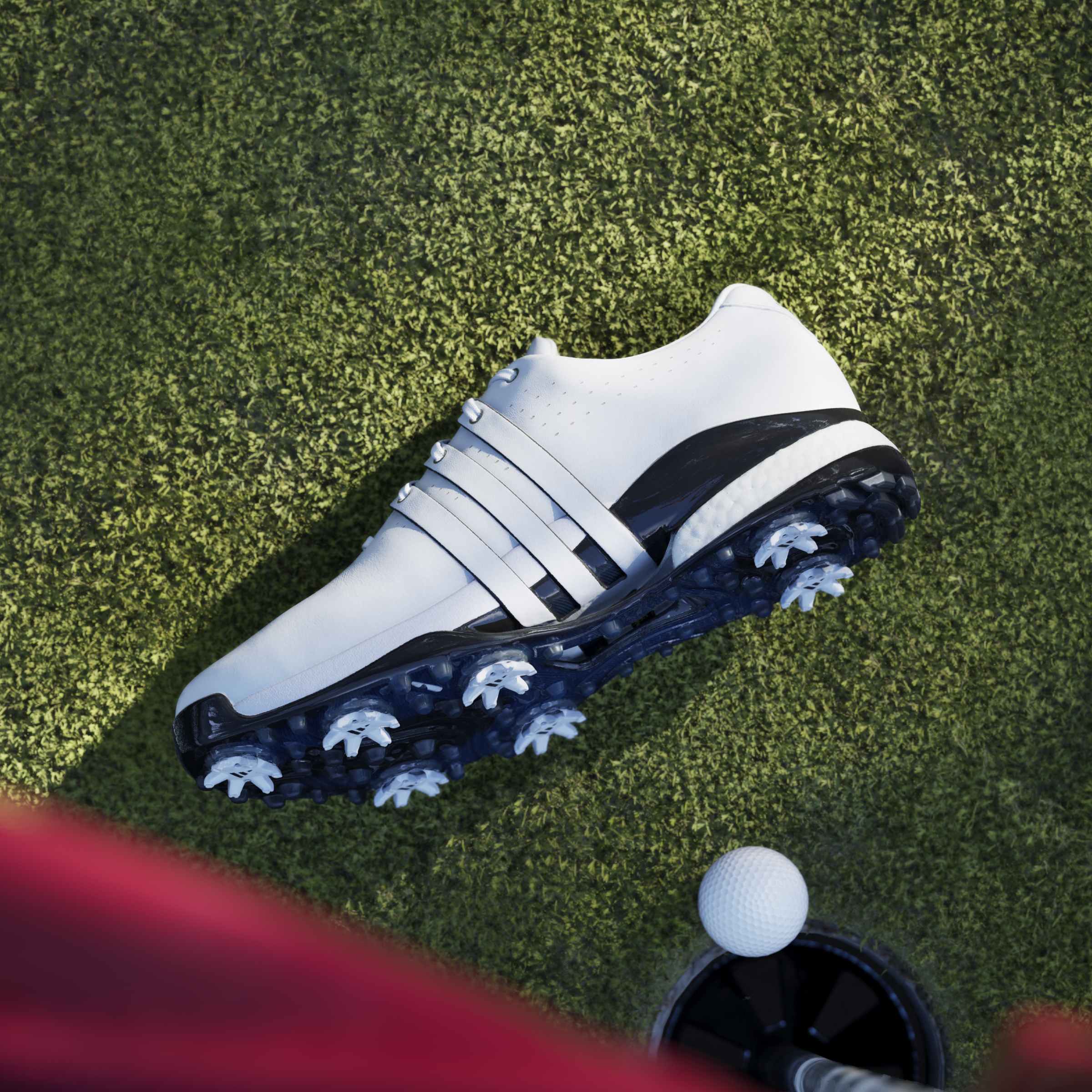 adidas Tour 360 '24 Golf - White/Black - Image 17