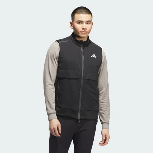 adidas Ultimate365 Tour Frostguard Full-Zip Vest - Black