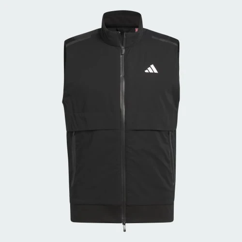 adidas Ultimate365 Tour Frostguard Full-Zip Vest - Black - Image 4