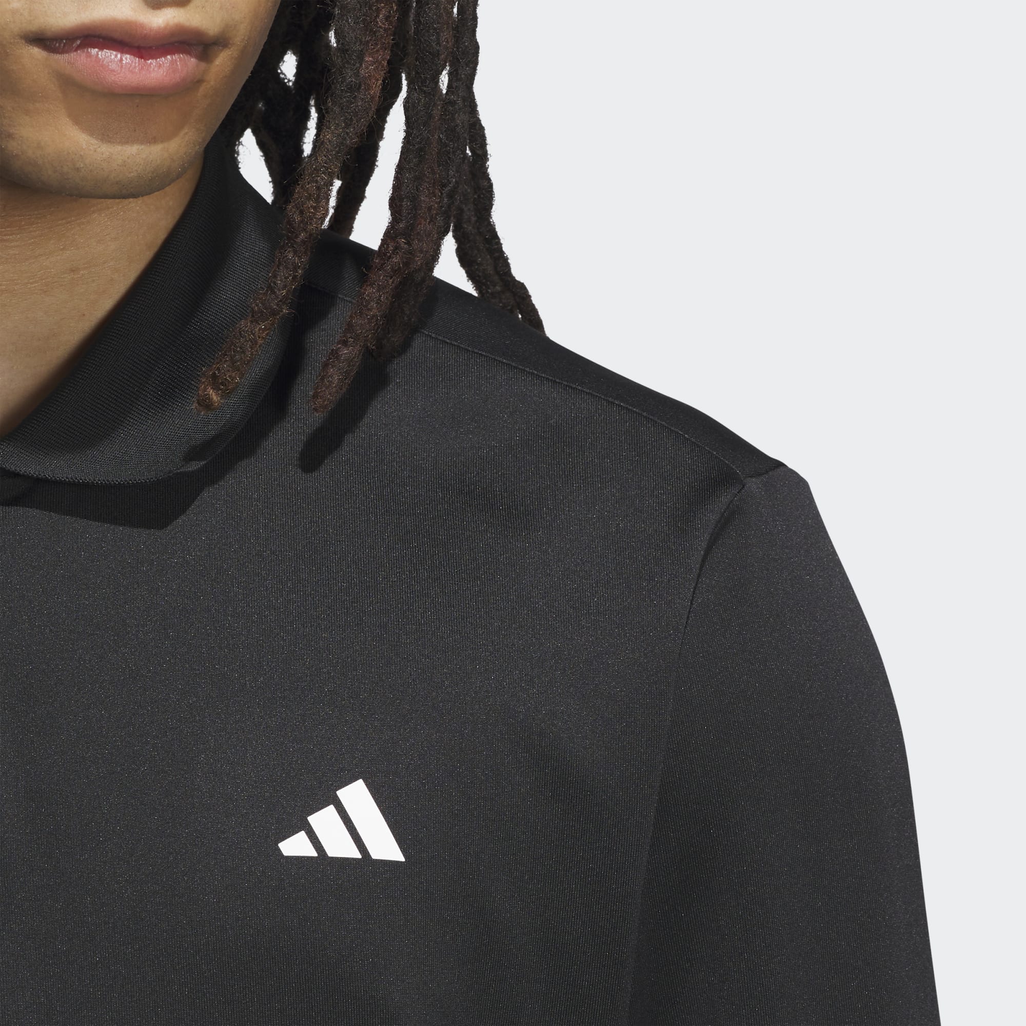 adidas Ultimate 365 Cold.dry long sleeve polo shirt - Black - Image 5