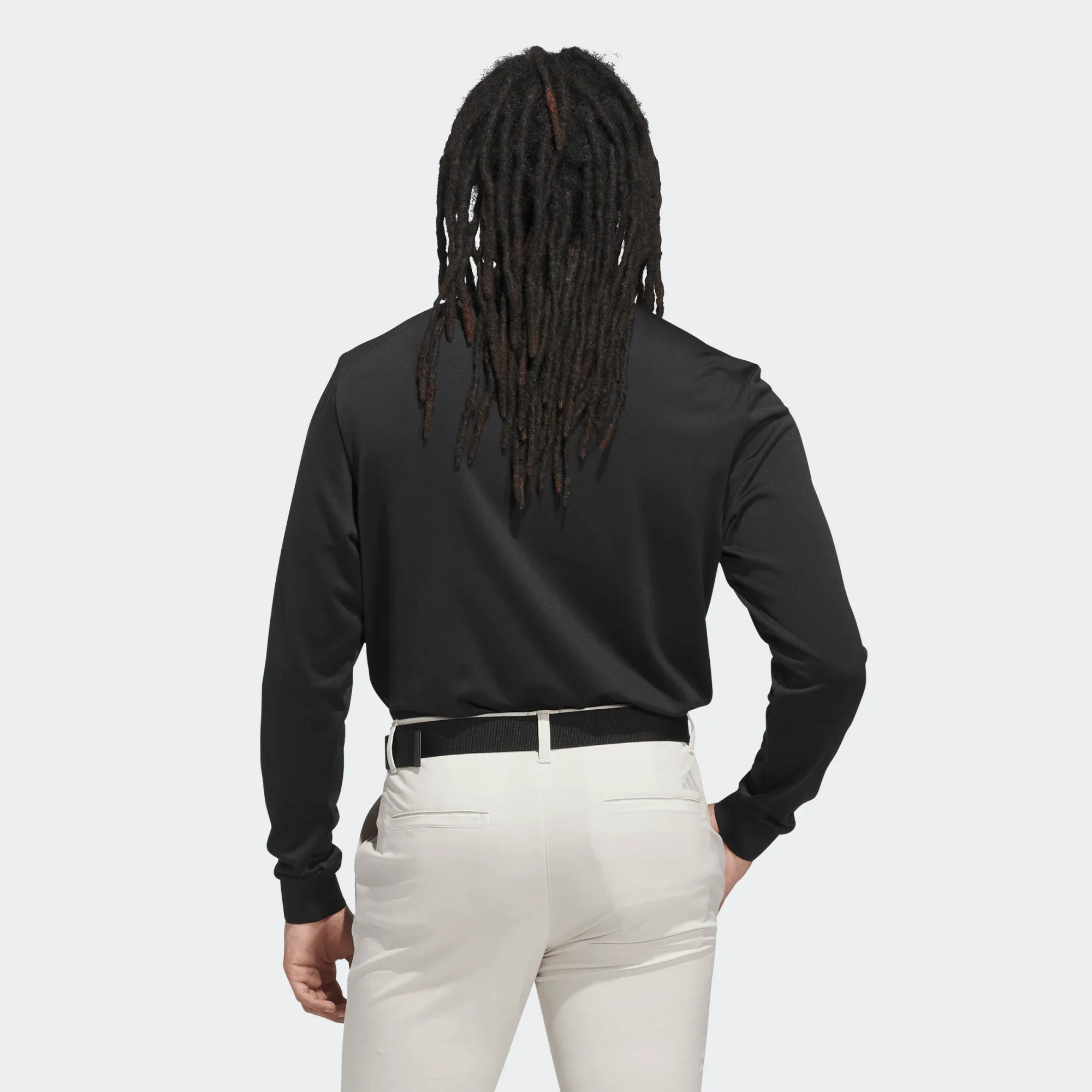 adidas Ultimate 365 Cold.dry long sleeve polo shirt - Black - Image 7