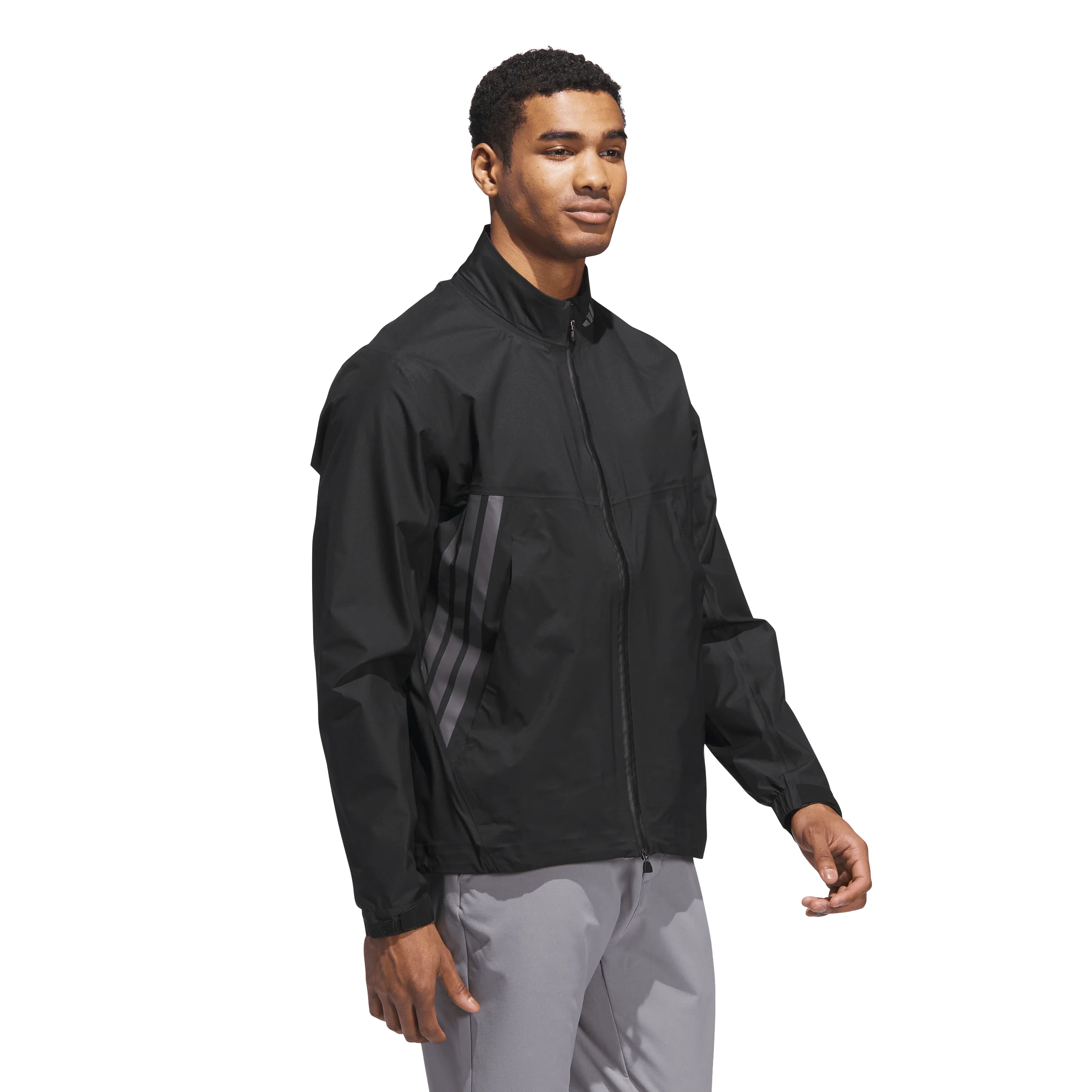 adidas Ultimate365 Tour ClimaProof+ Full-Zip Jacket - Black - Image 6
