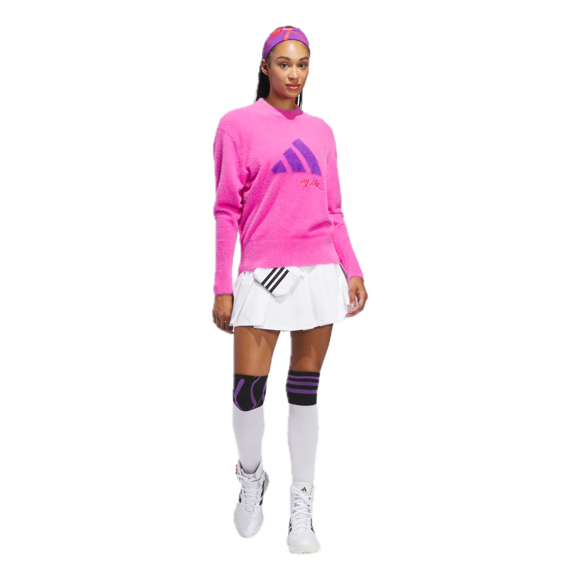 adidas W JL3 SWTR - Pink - Image 5
