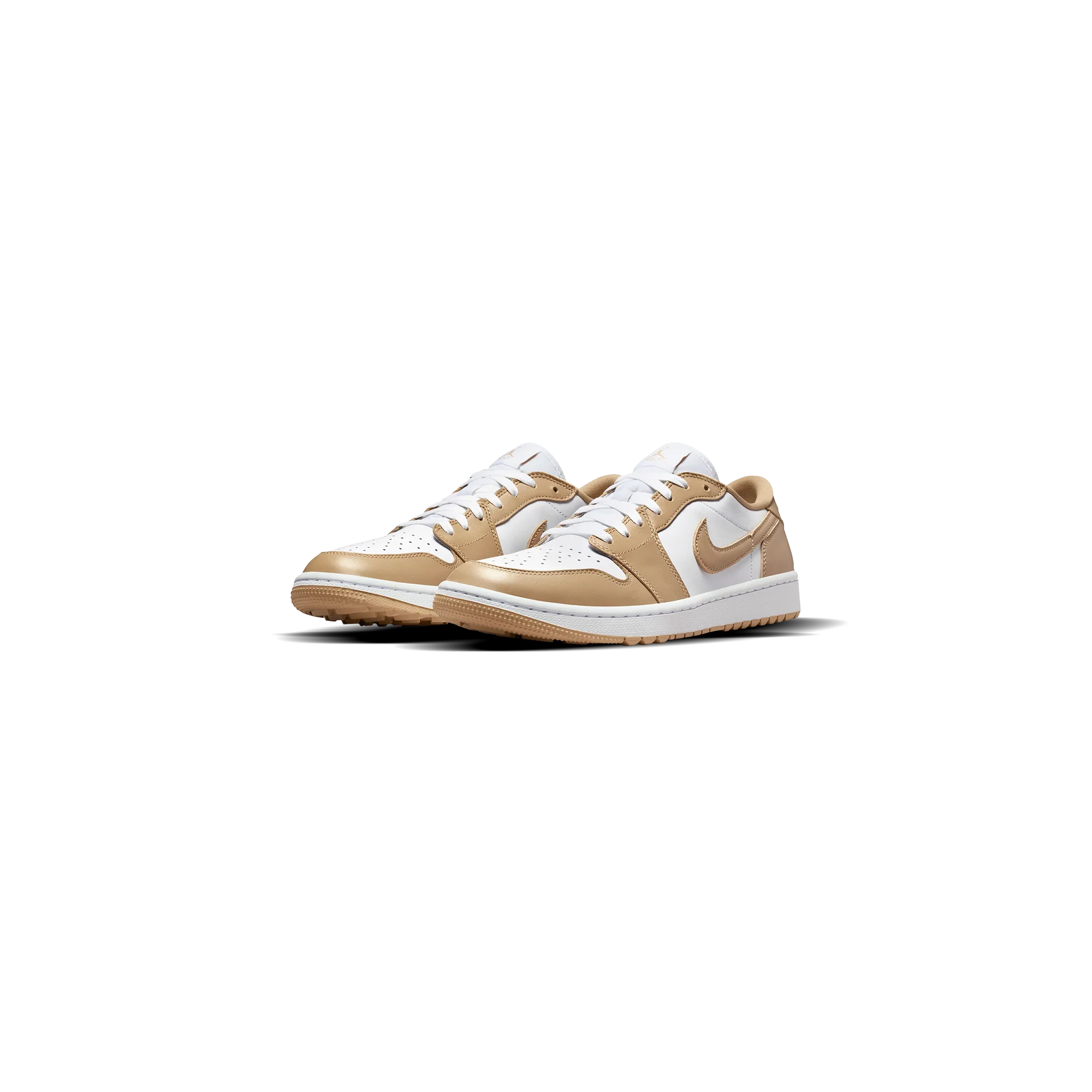 Air Jordan 1 Low G Golf Shoes - White/Linen/White - Image 2