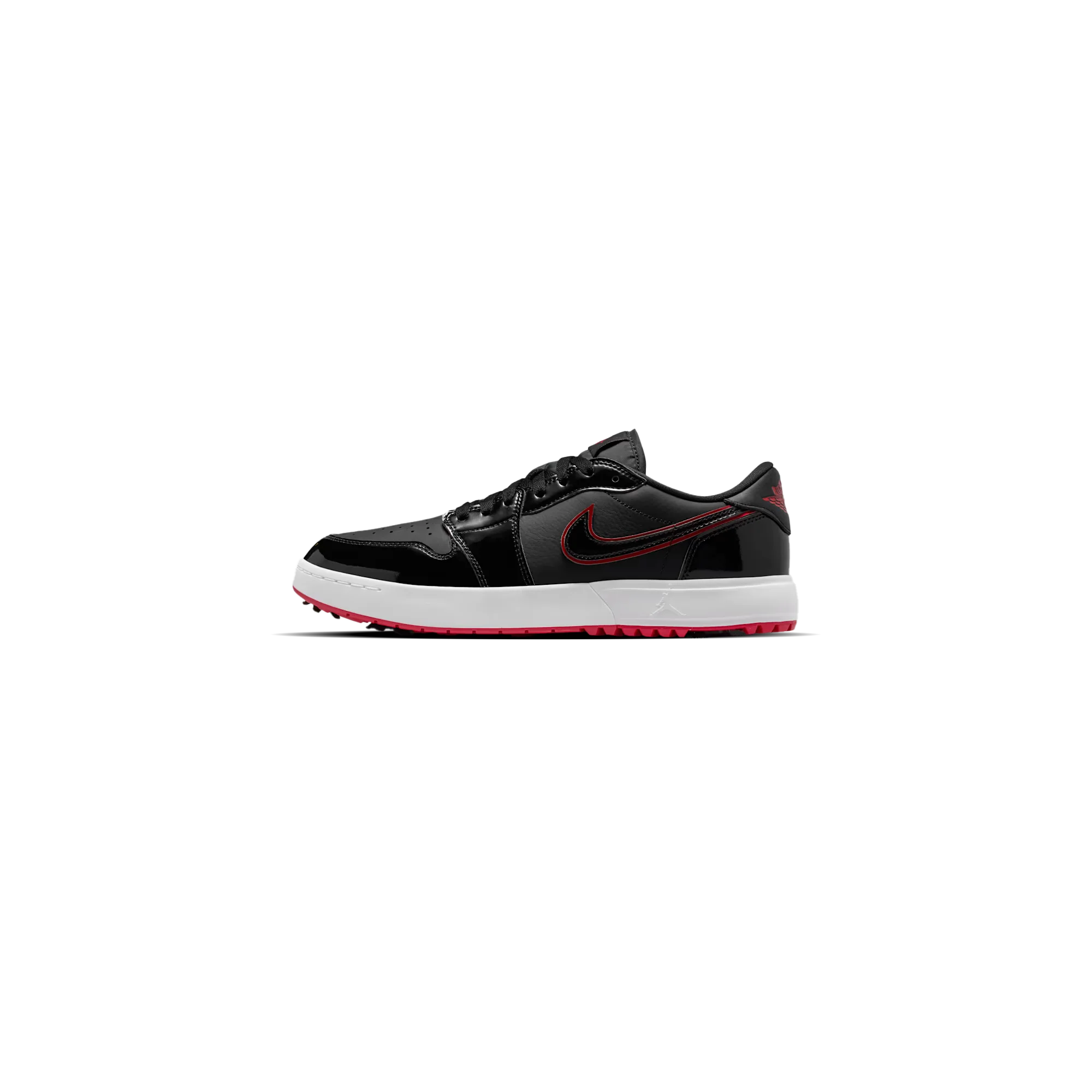 Air Jordan 1 Low G Spiked Golf Shoes - Black