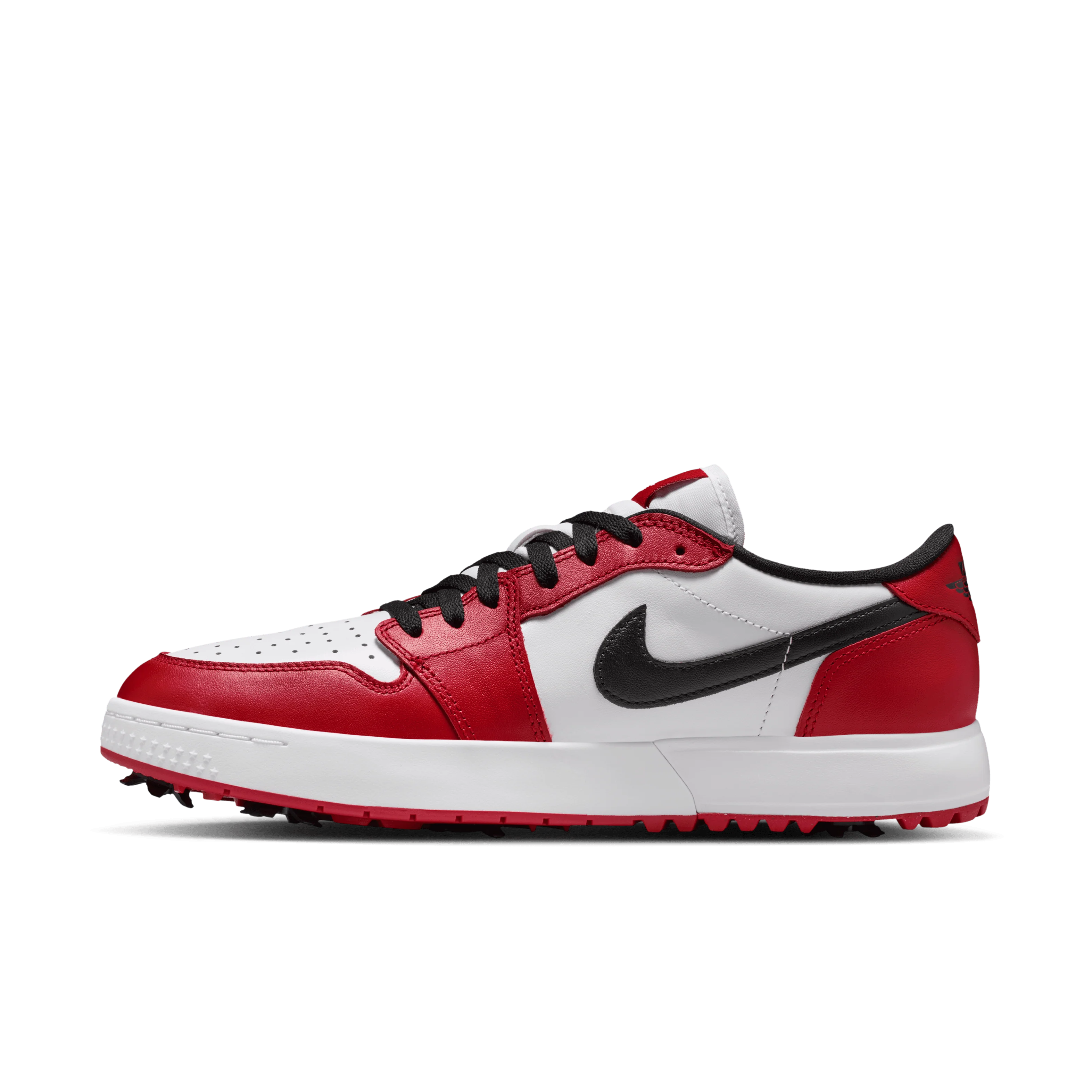 Air Jordan 1 Low G Spiked Golf Shoes - "Chicago" Varsity Red/White - Image 11