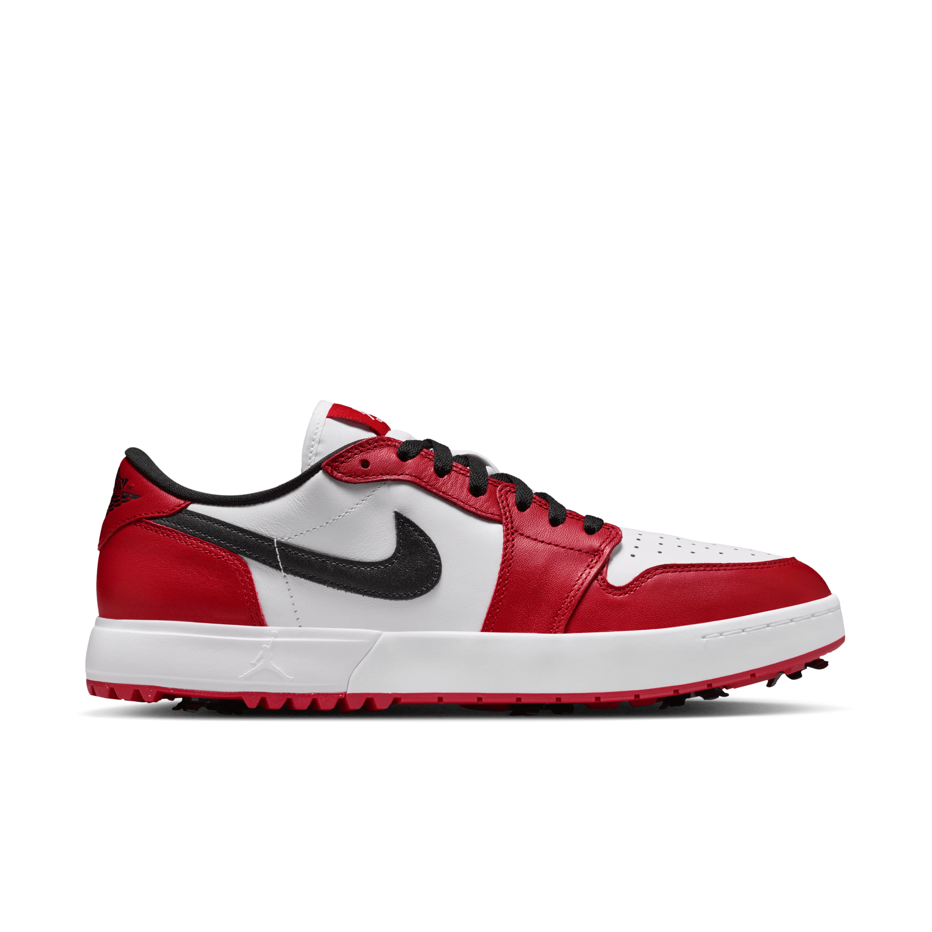 Air Jordan 1 Low G Spiked Golf Shoes - "Chicago" Varsity Red/White - Image 12