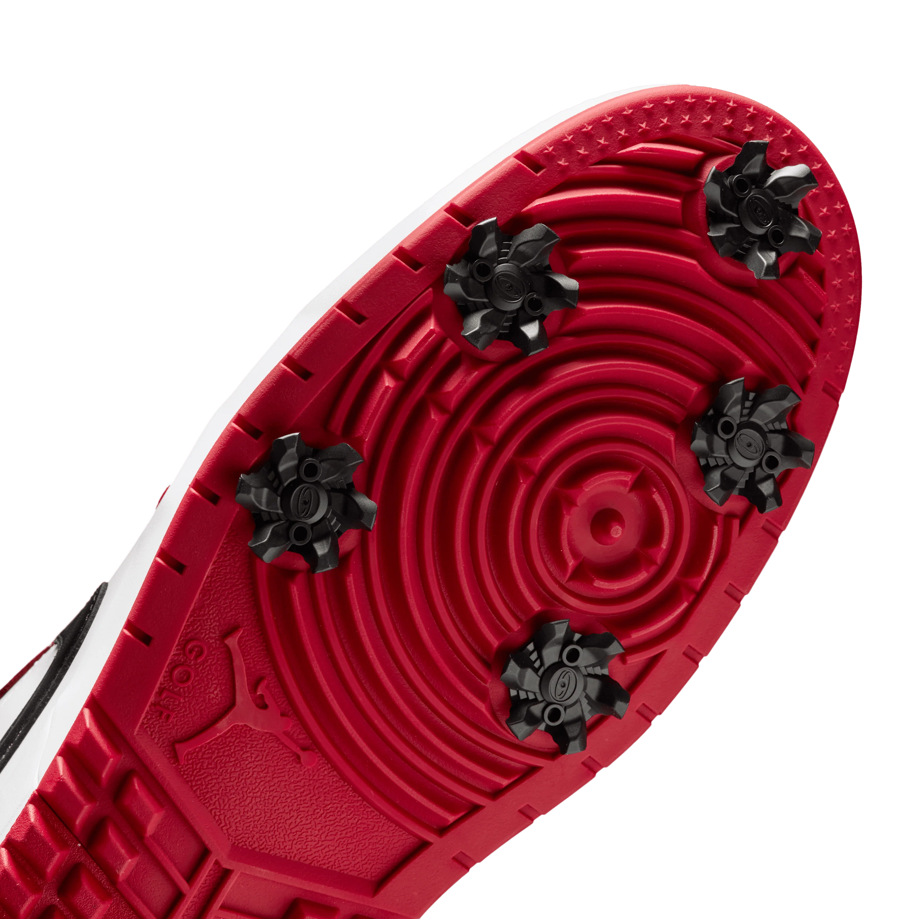 Air Jordan 1 Low G Spiked Golf Shoes - "Chicago" Varsity Red/White - Image 5
