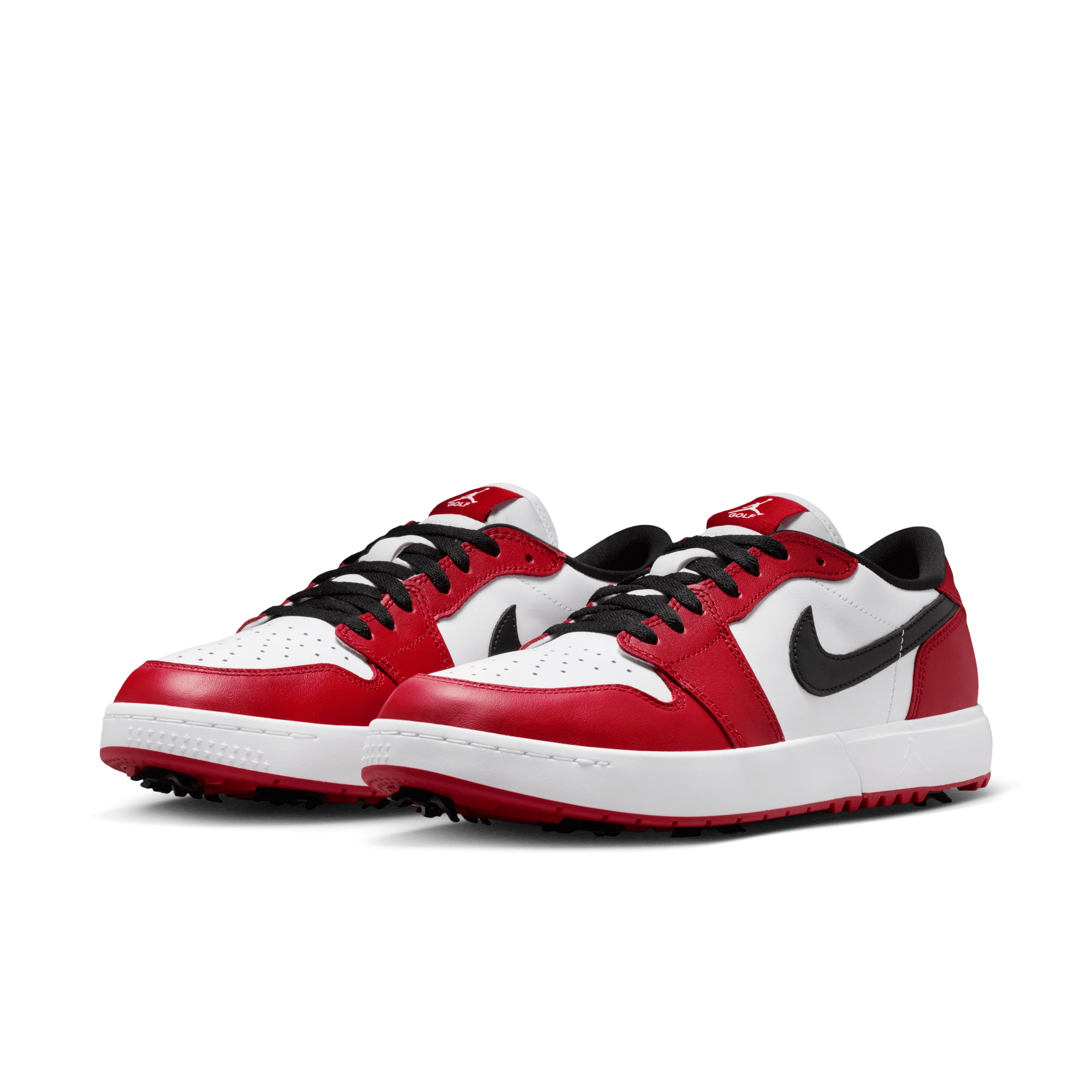 Air Jordan 1 Low G Spiked Golf Shoes - "Chicago" Varsity Red/White - Image 6