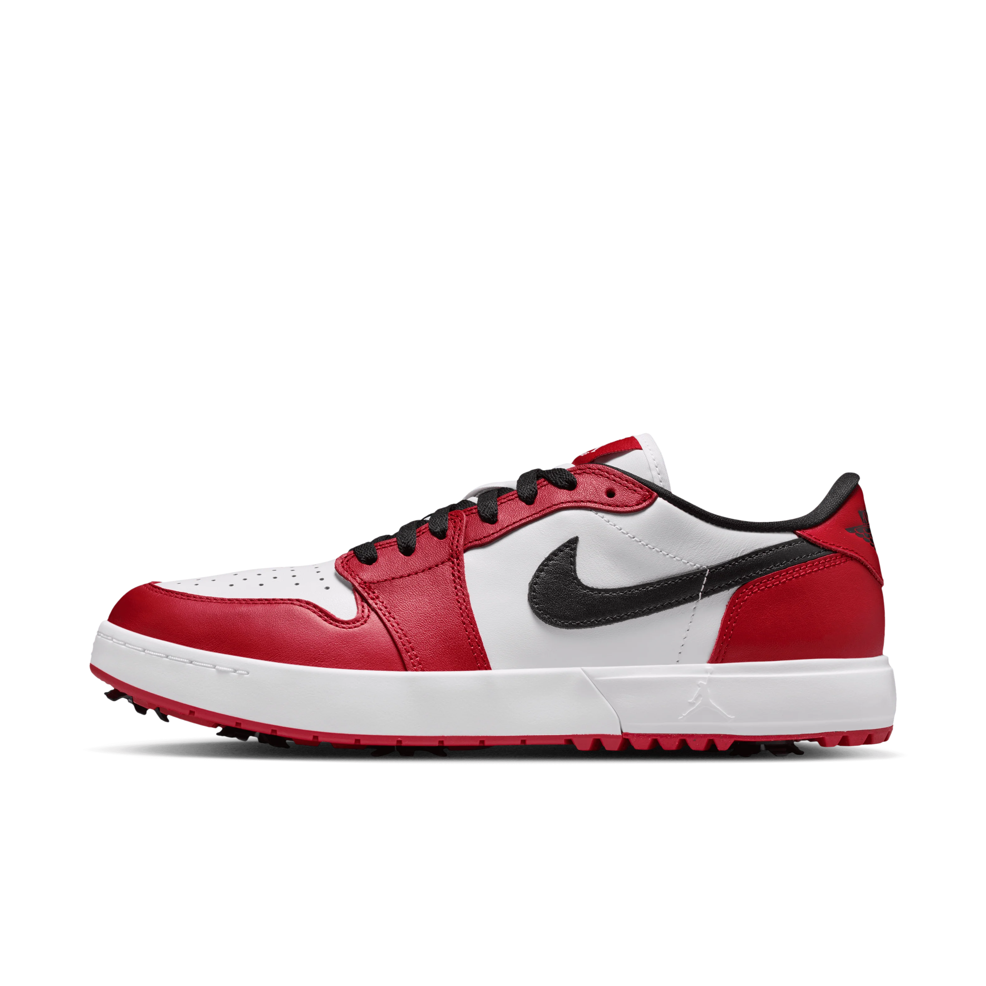 Air Jordan 1 Low G Spiked Golf Shoes - "Chicago" Varsity Red/White - Image 7