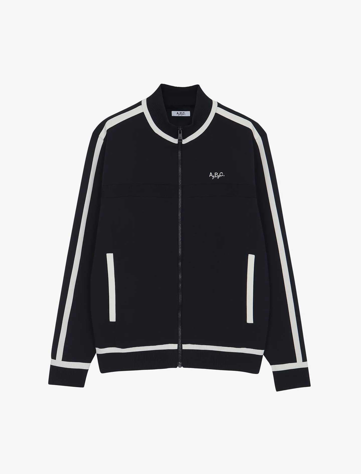 APC Golf David Cardigan - Navy - Image 3