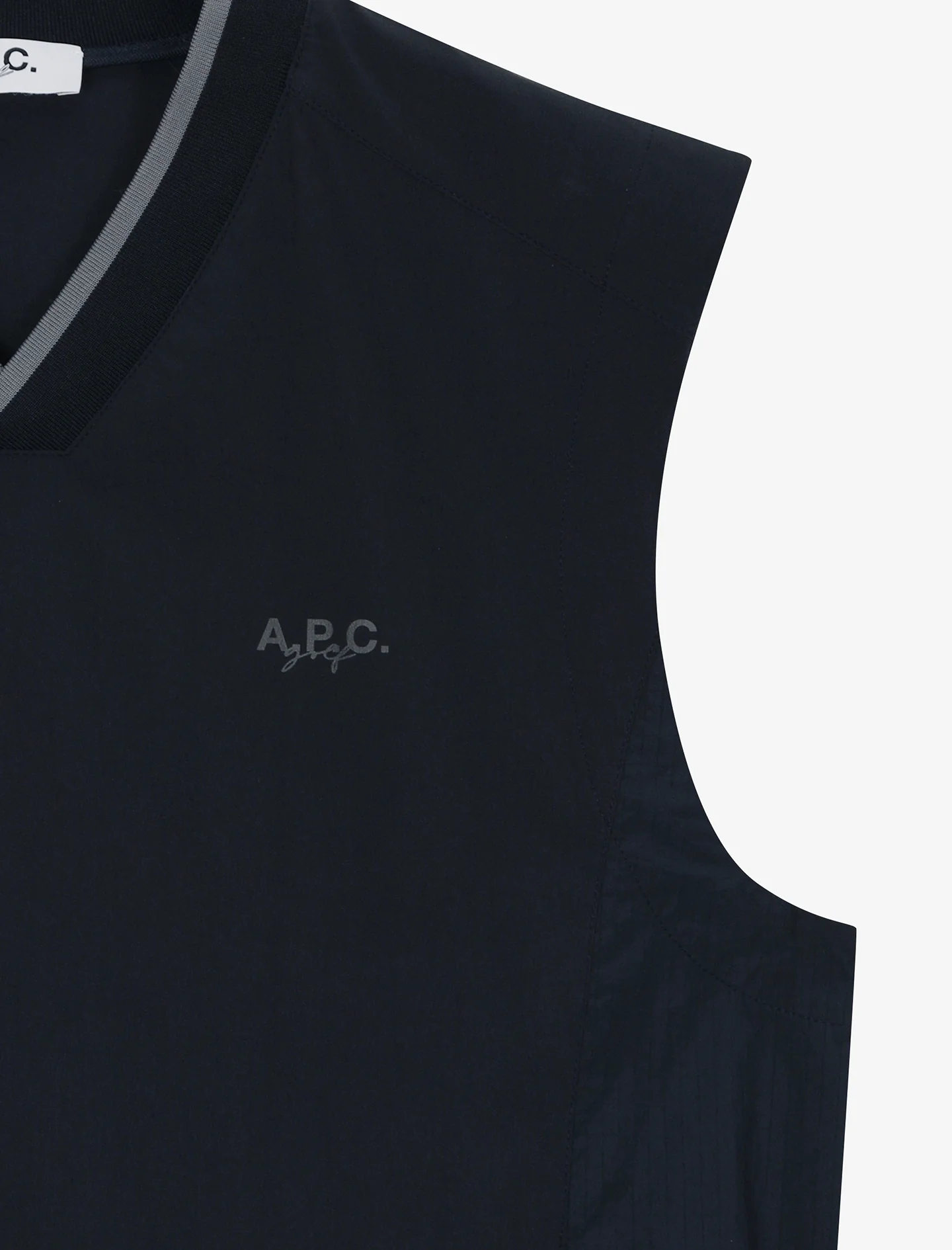 APC Golf Gaspard Vest - Navy - Image 6