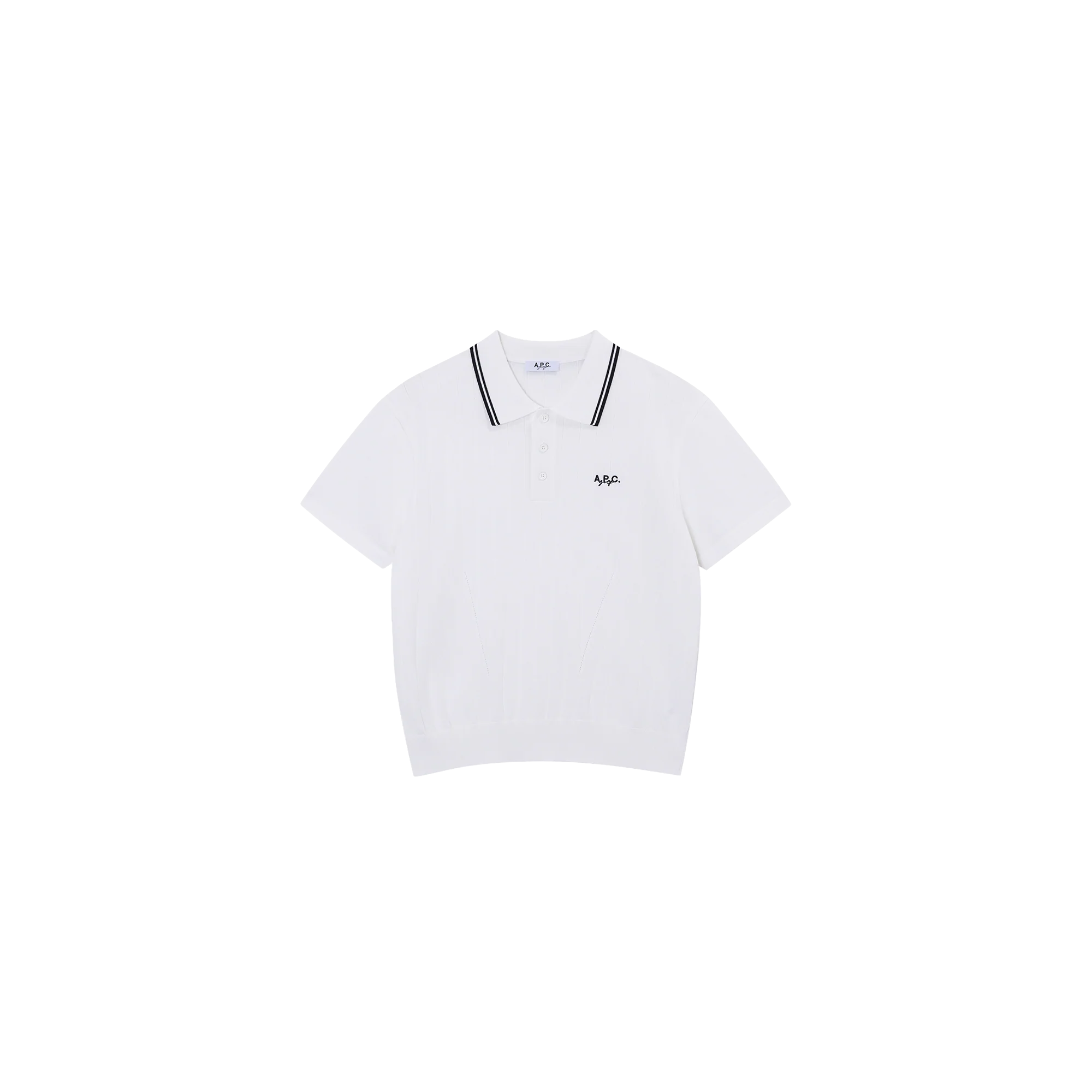 APC Golf Hugues Sweater - White - Image 3