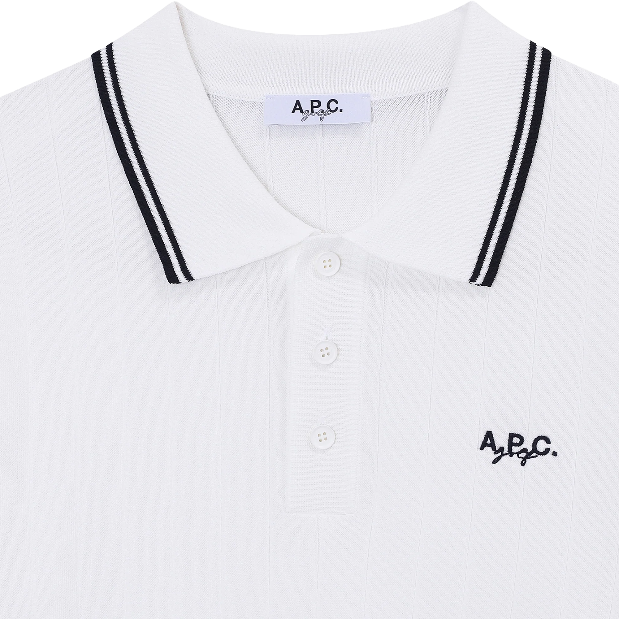 APC Golf Hugues Sweater - White - Image 4