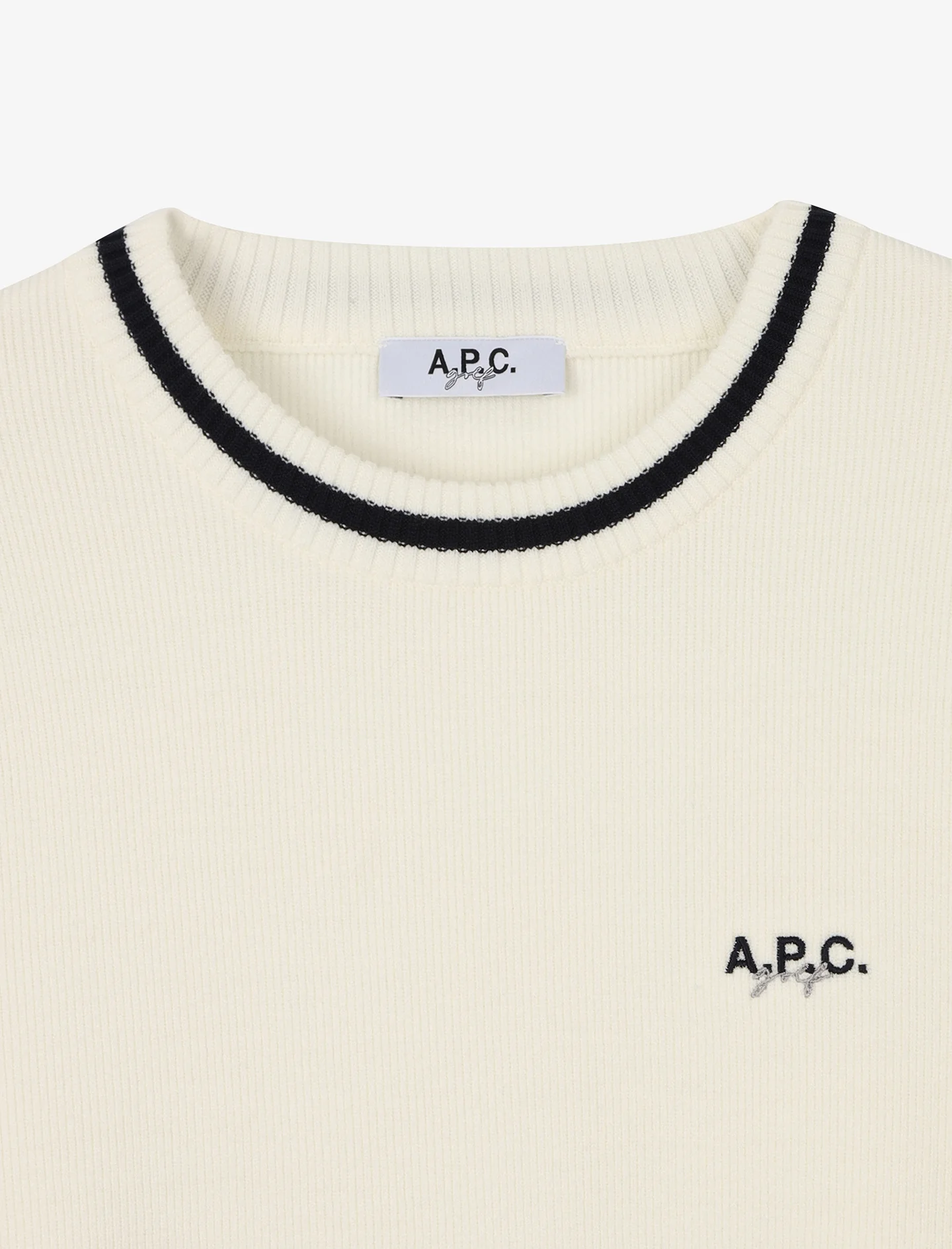 APC Golf Simon Sweater - White - Image 5