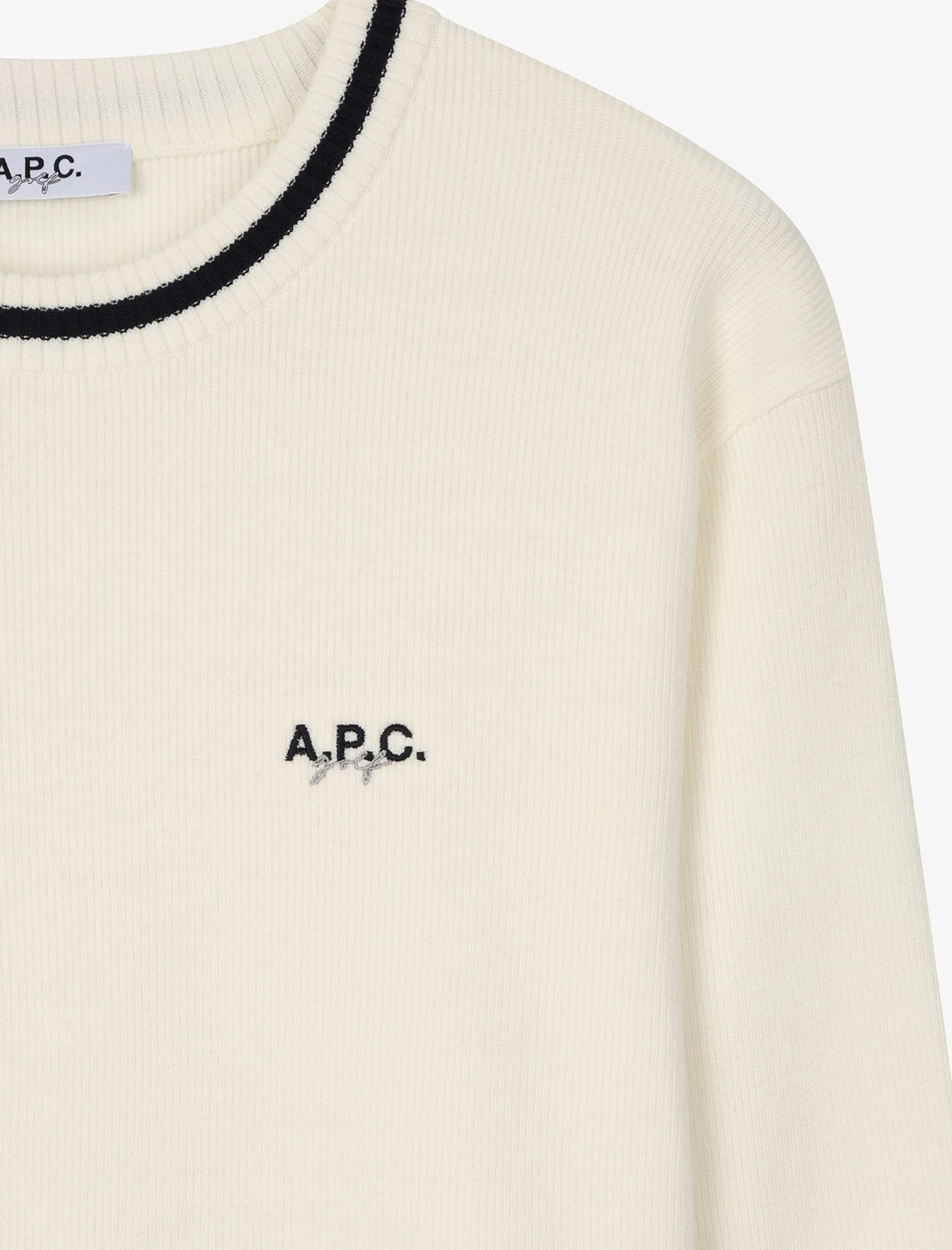 APC Golf Simon Sweater - White - Image 6
