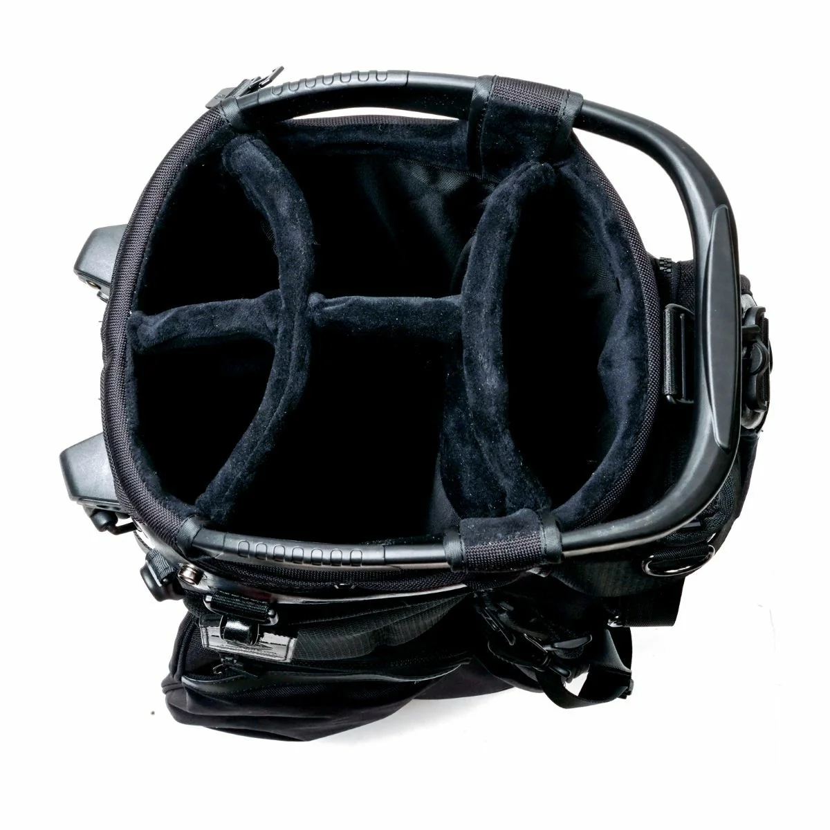 AS2OV Golf Ballistic Nylon Caddy Bag - Black - Image 19