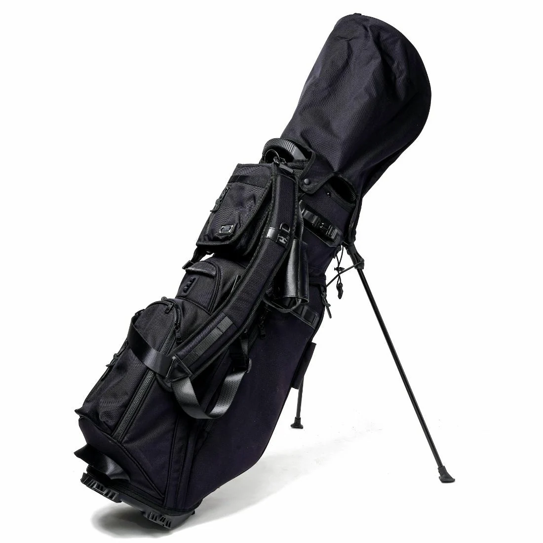 AS2OV Golf Ballistic Nylon Caddy Bag - Black - Image 20