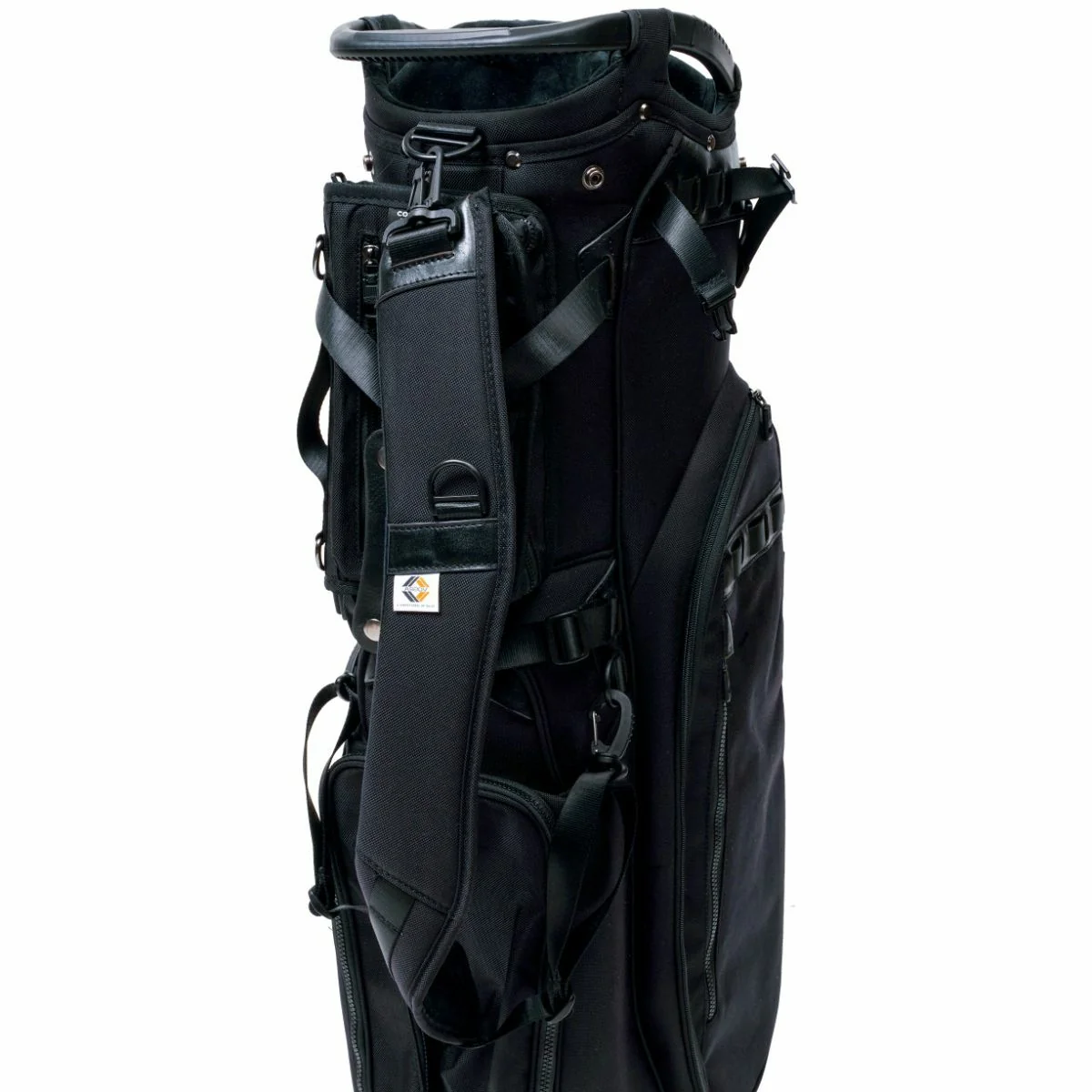 AS2OV Golf Ballistic Nylon Caddy Bag - Black - Image 6