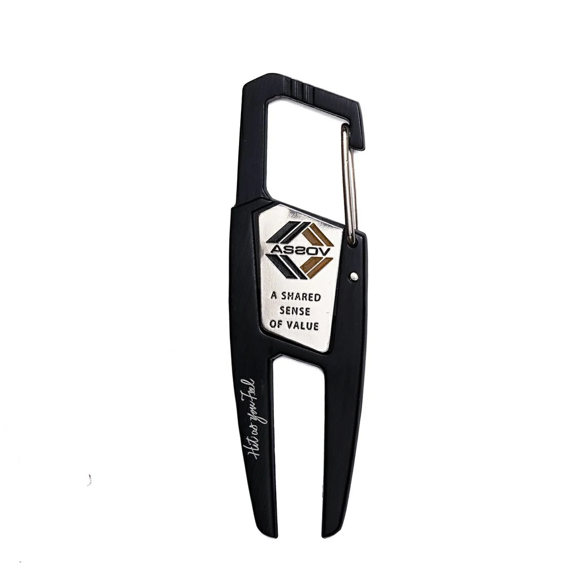 AS2OV Golf Fork Carabiner Black - Image 3