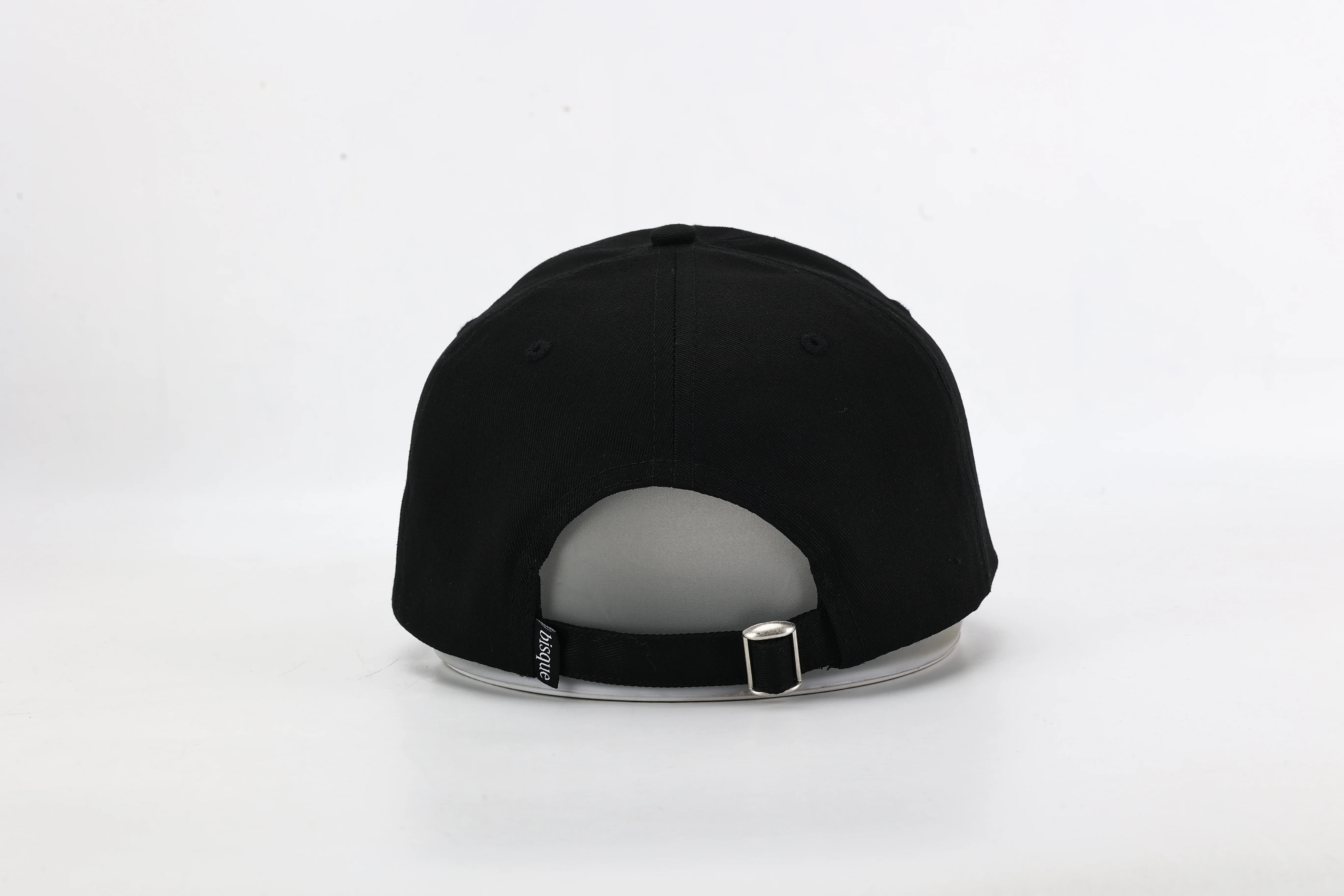 Bisque Golf 6 Panel Chain Dad Hat - Black - Image 4
