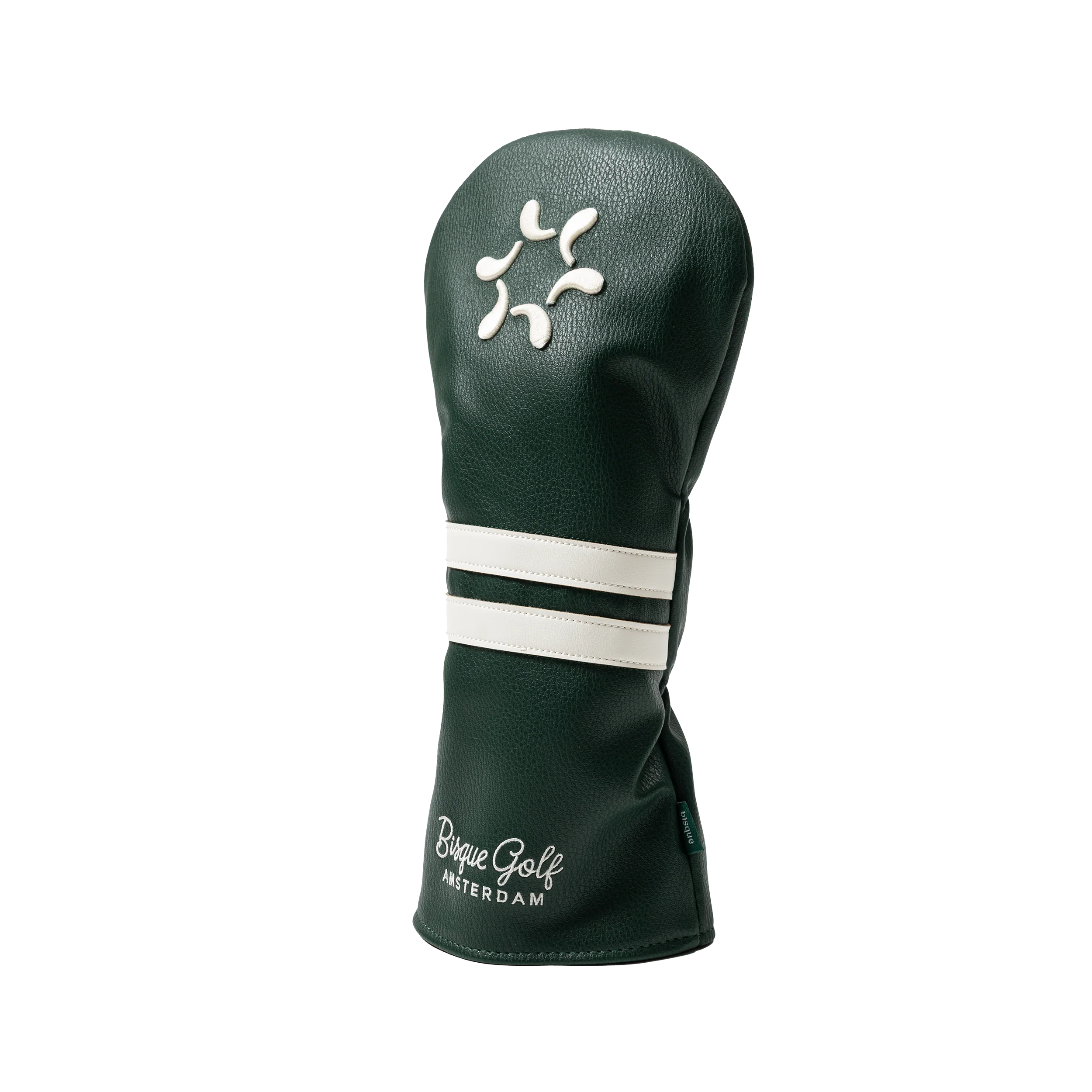 Bisque Golf Amsterdam Driver Head Cover - Green/White - Image 6