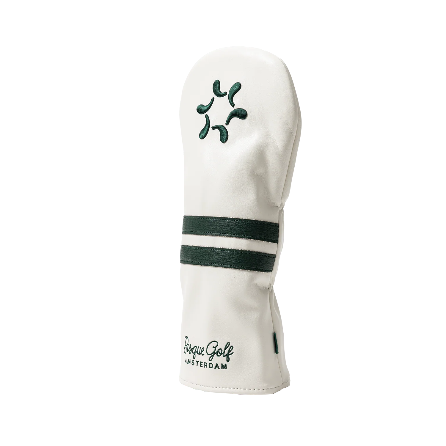 Bisque Golf Amsterdam Driver Head Cover - White/Green - Image 5