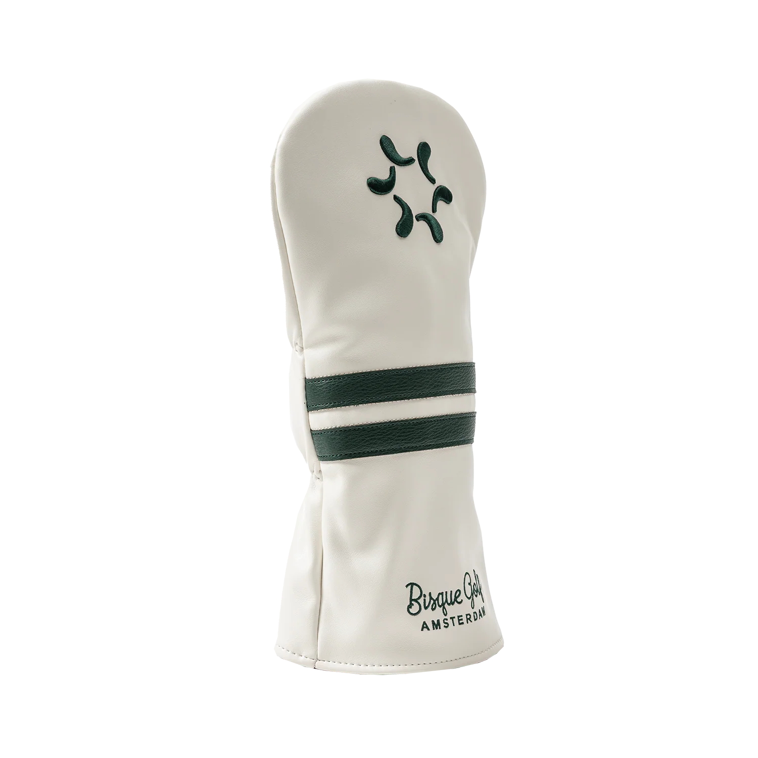 Bisque Golf Amsterdam Driver Head Cover - White/Green - Image 6