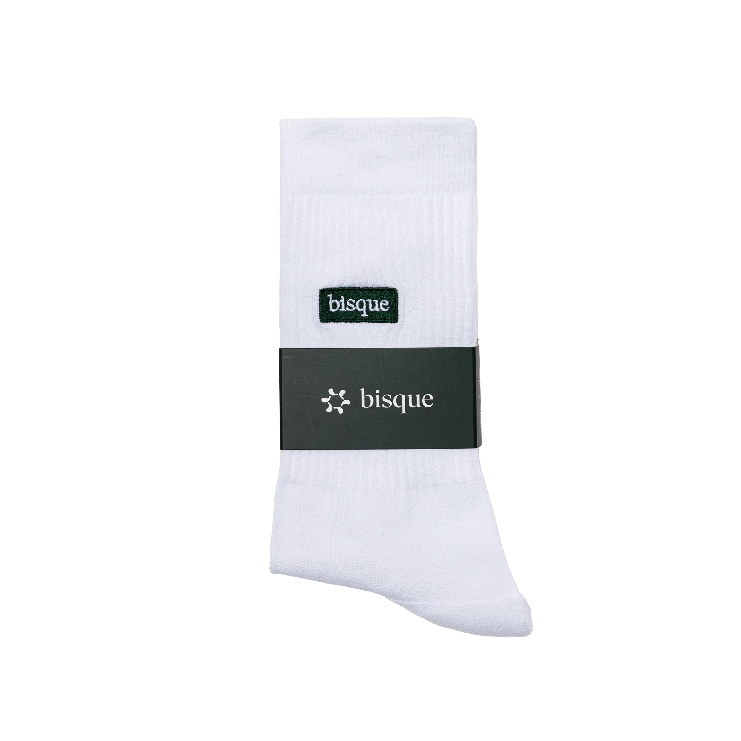 Bisque Golf Crew Sock Box - White - Image 4