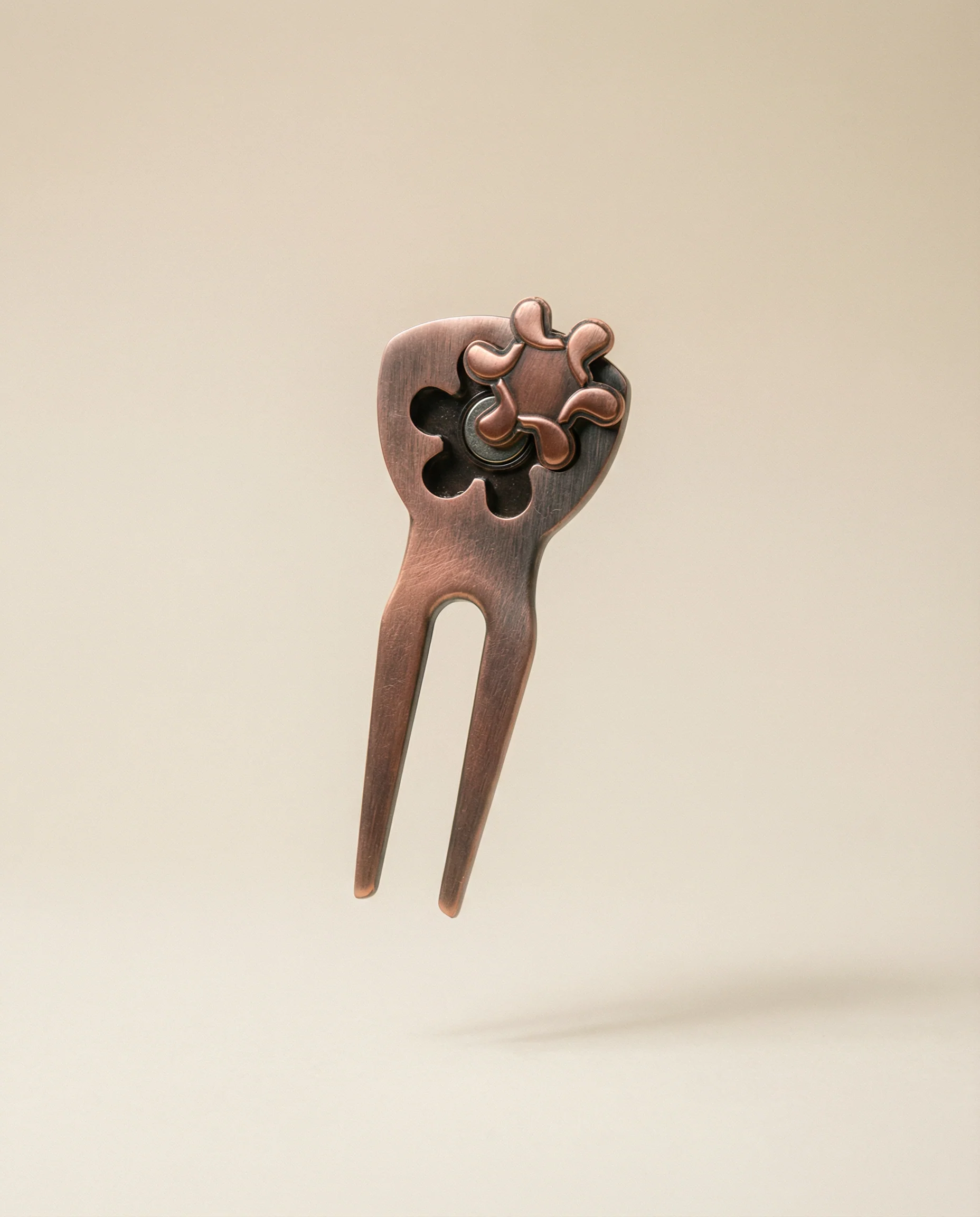 Bisque Golf Divot Tool with Ball Marker - Copper - Image 4