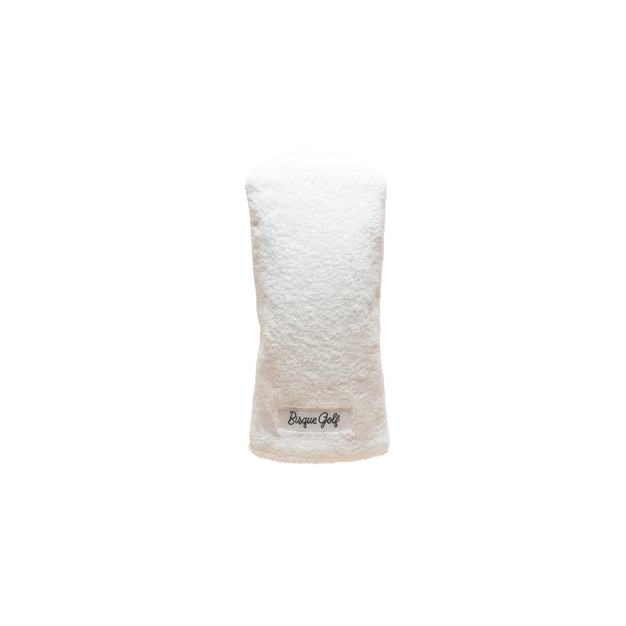 Bisque Golf Furry Barrel Driver Head Cover - White - Image 2