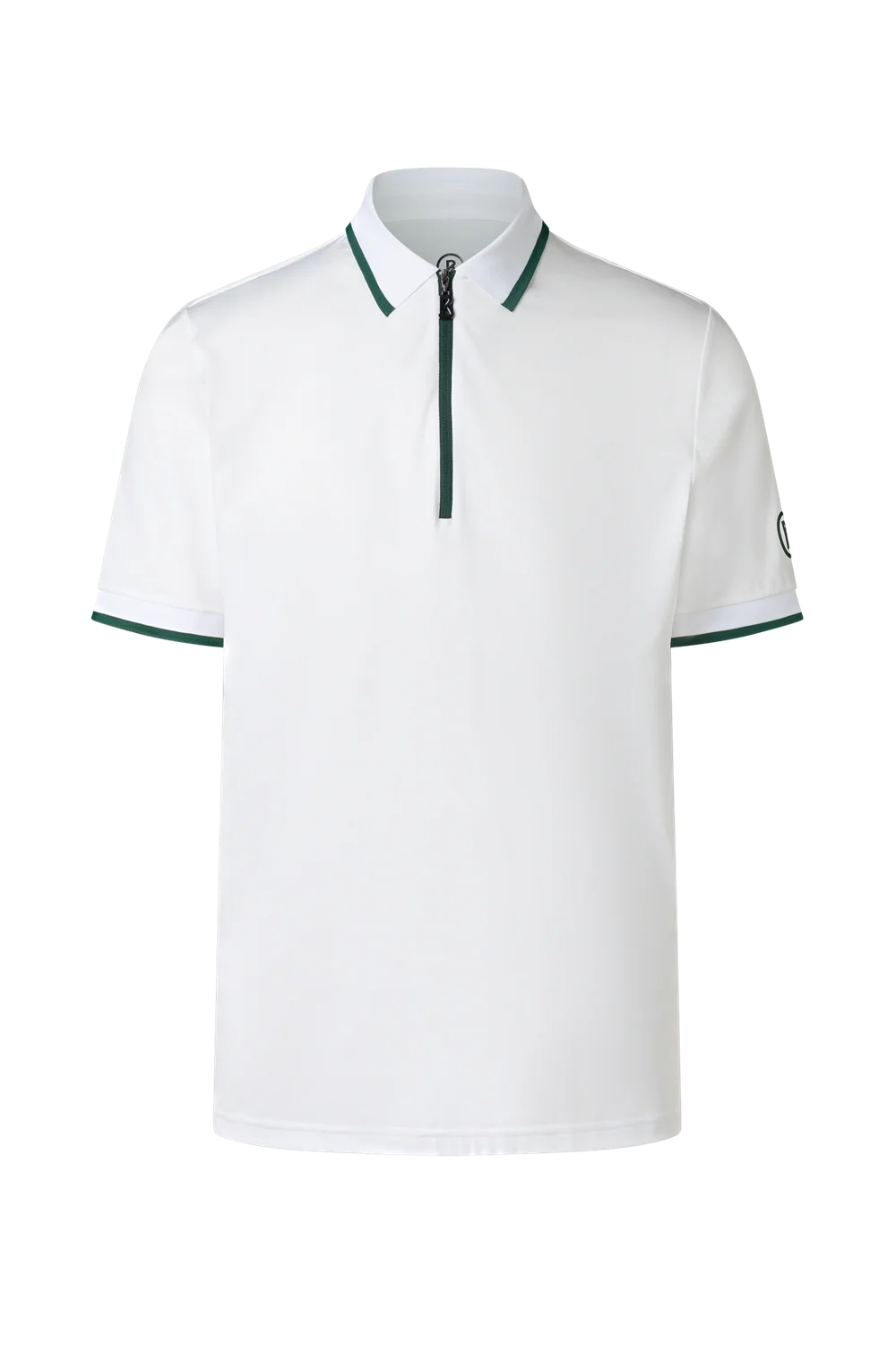 Bogner Functional Cody Polo White Green - Image 5