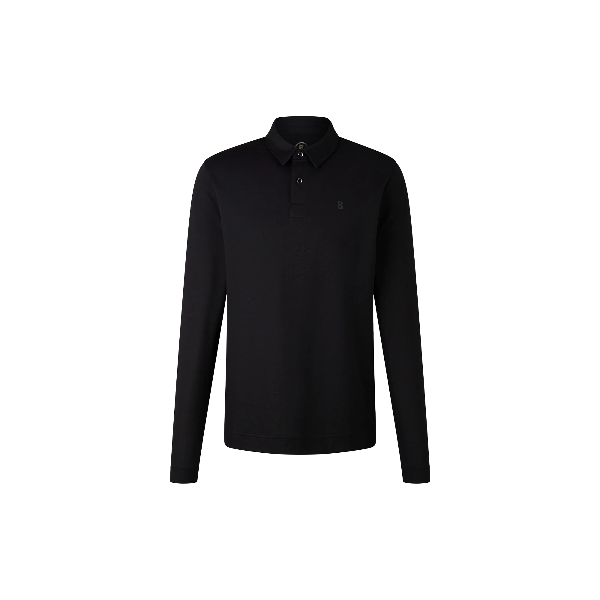 Bogner Timon LS Polo - Black - Image 3