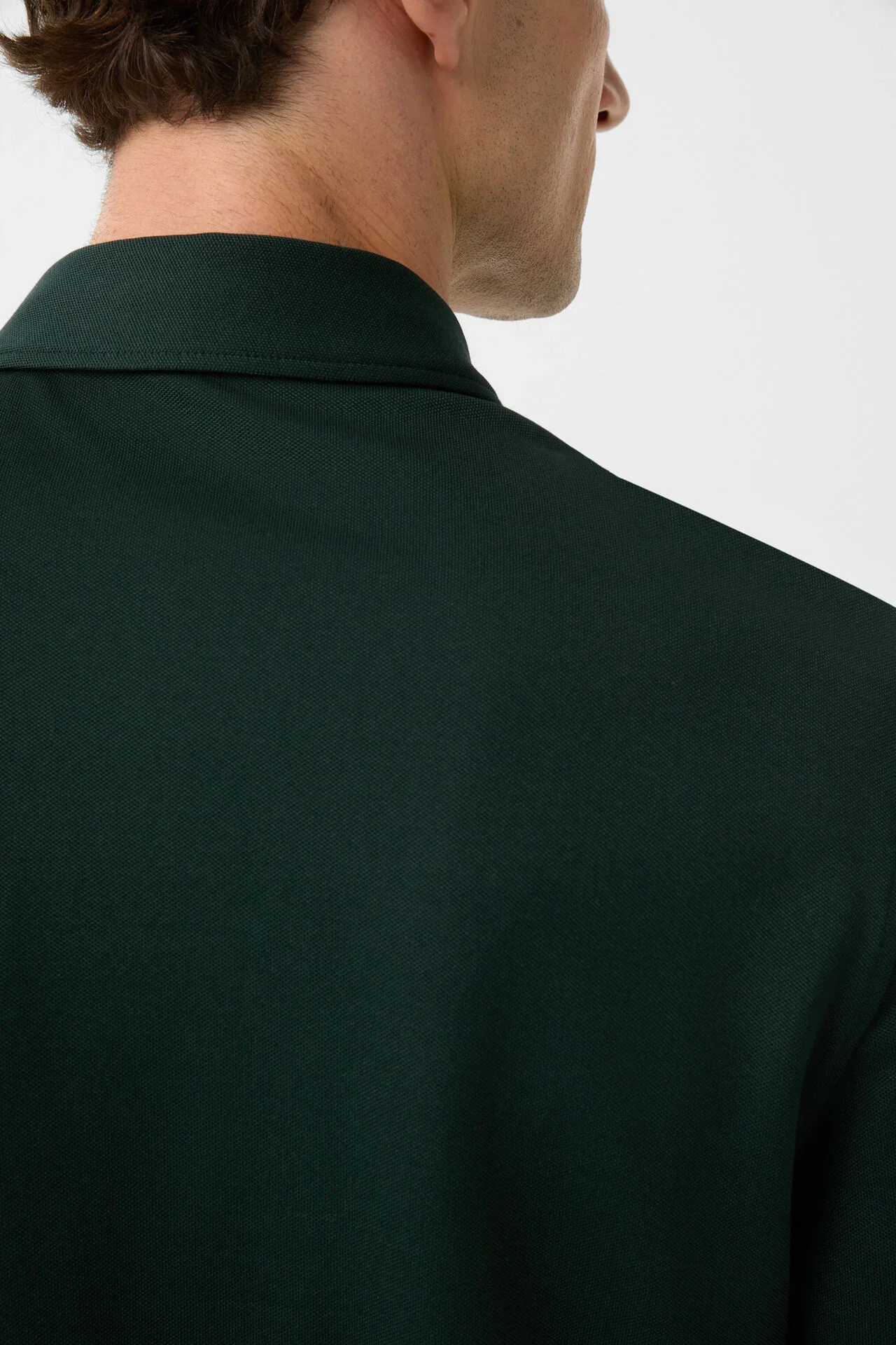 Bogner Timon-6 LS Polo - Green - Image 7