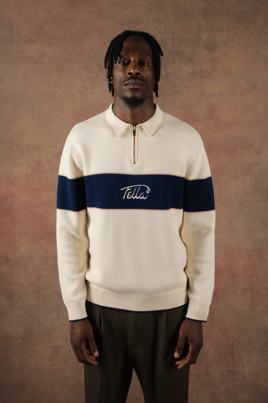 Fella Golf Boris Quarter-Zip - Navy - Image 11