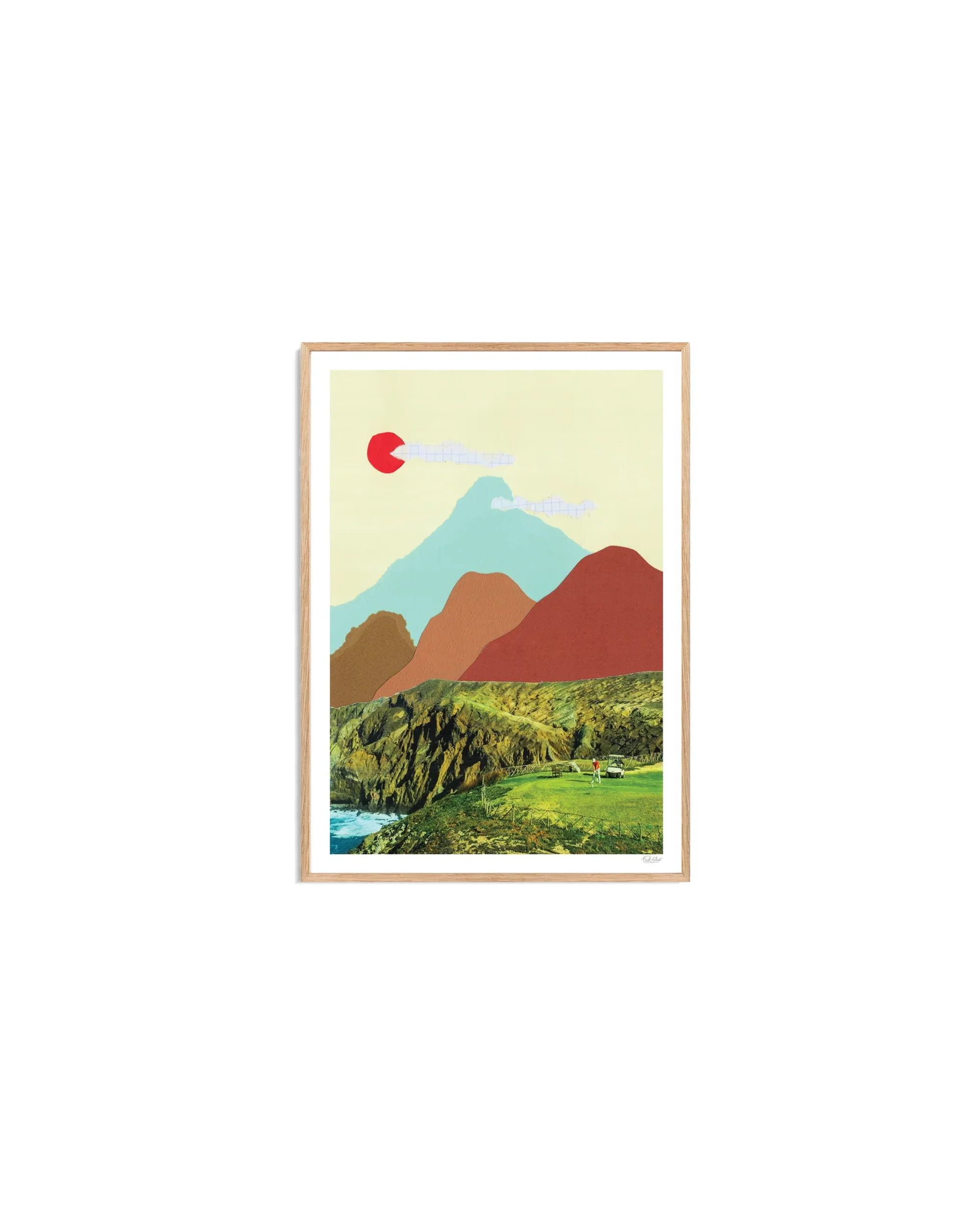 Ciel Glue Print - Mulligan 30 x 40 cm