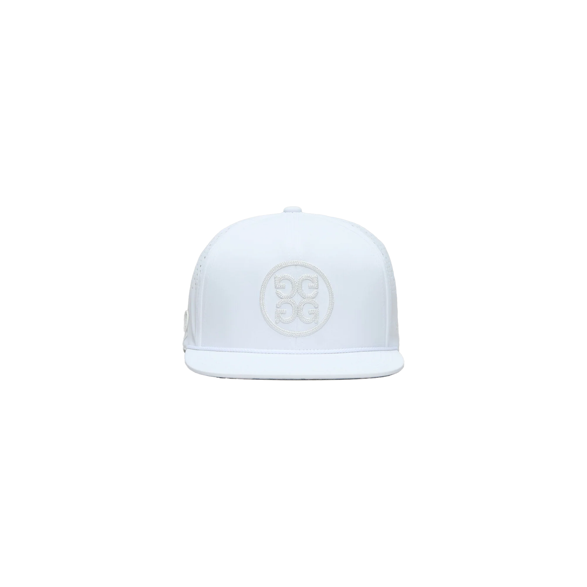 G/FORE Circle G's Perforated Delta Hat - Snow