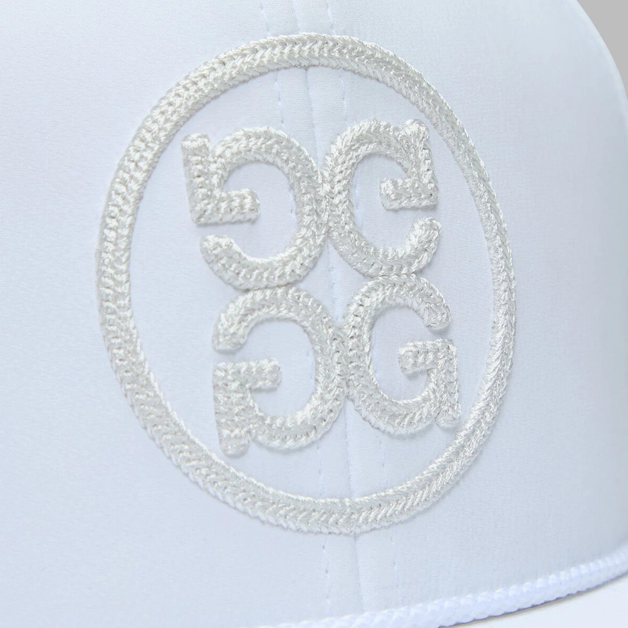 G/FORE Circle G's Perforated Delta Hat - Snow - Image 4