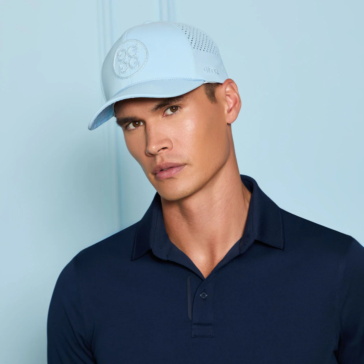 G/FORE Circle G's Perforated Delta Hat - Baja - Image 2