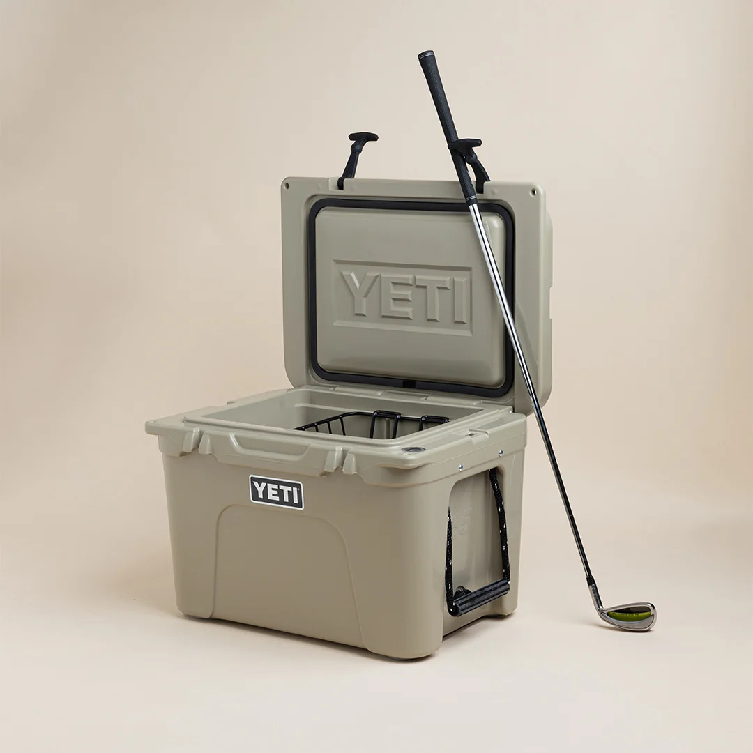 YETI Tundra 35 Hard Cooler Tan - Image 2